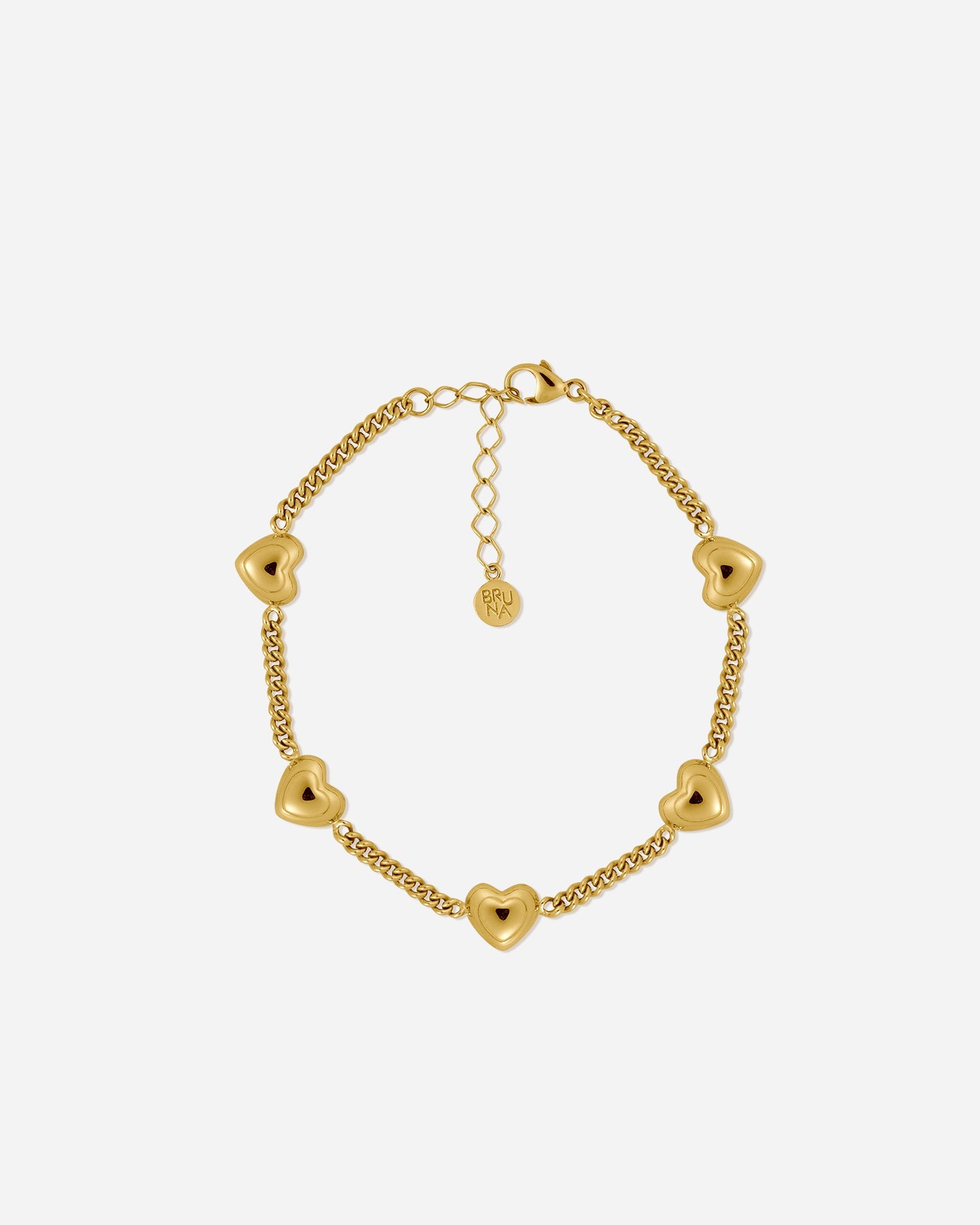 BRUNA The Label Bracelet 18k Gold Vermeil Bisous Bracelet