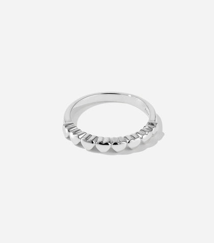 BRUNA The Label Ring 925 Sterling Silber / 52 Bisous Mini Ring