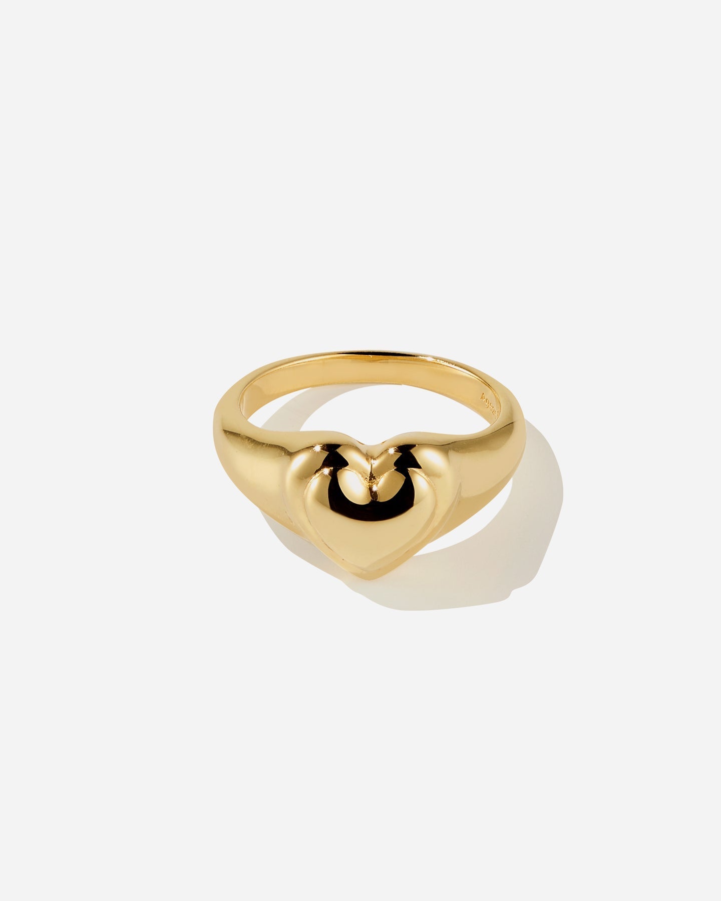 BRUNA The Label Ring 18k Gold Vermeil / 52 Bisous Ring