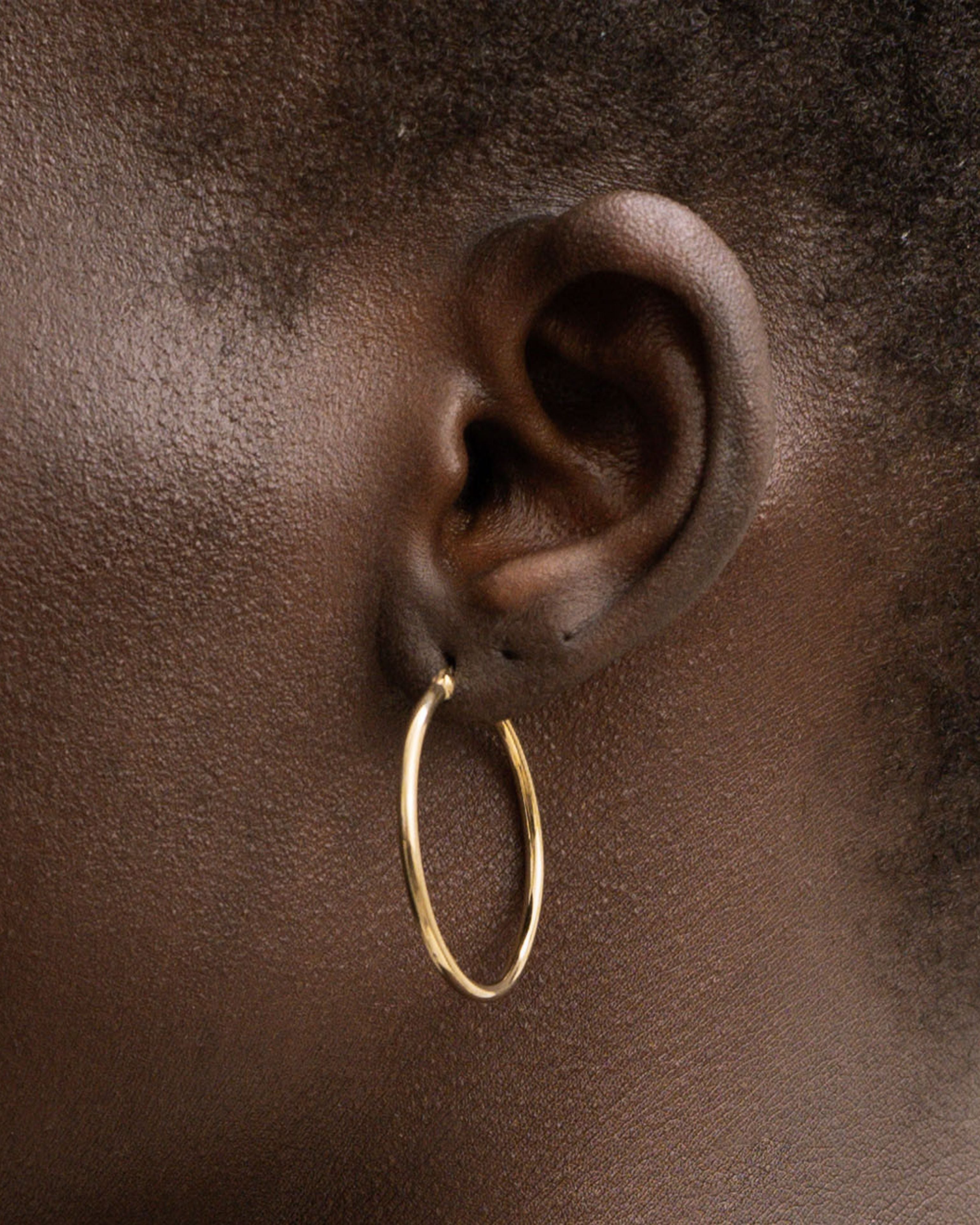 BRUNA The Label Earrings Calais Medium Hoops