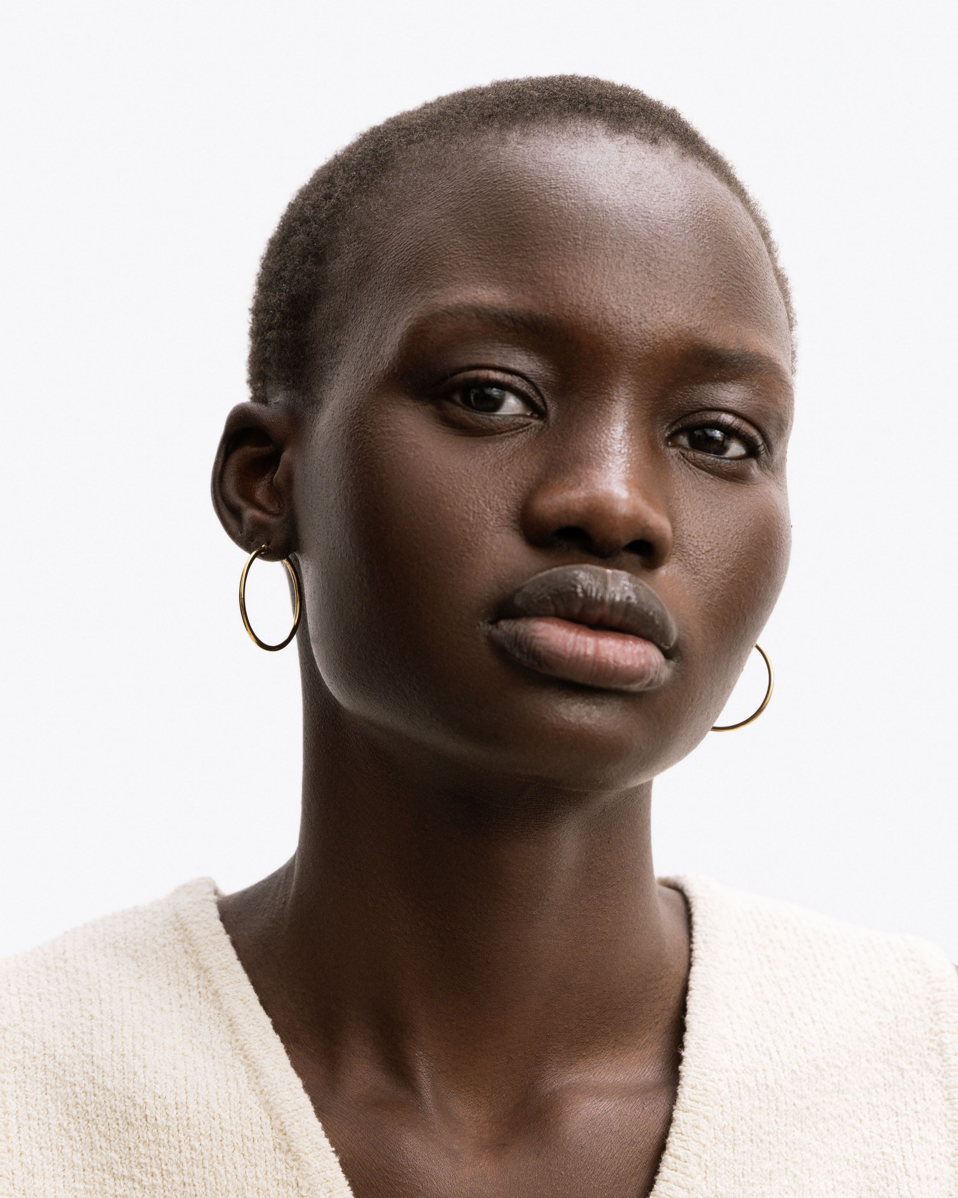 BRUNA The Label Earrings Calais Medium Hoops