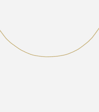 BRUNA The Label Necklace 14k Massivgold / No Gems Casita Necklace