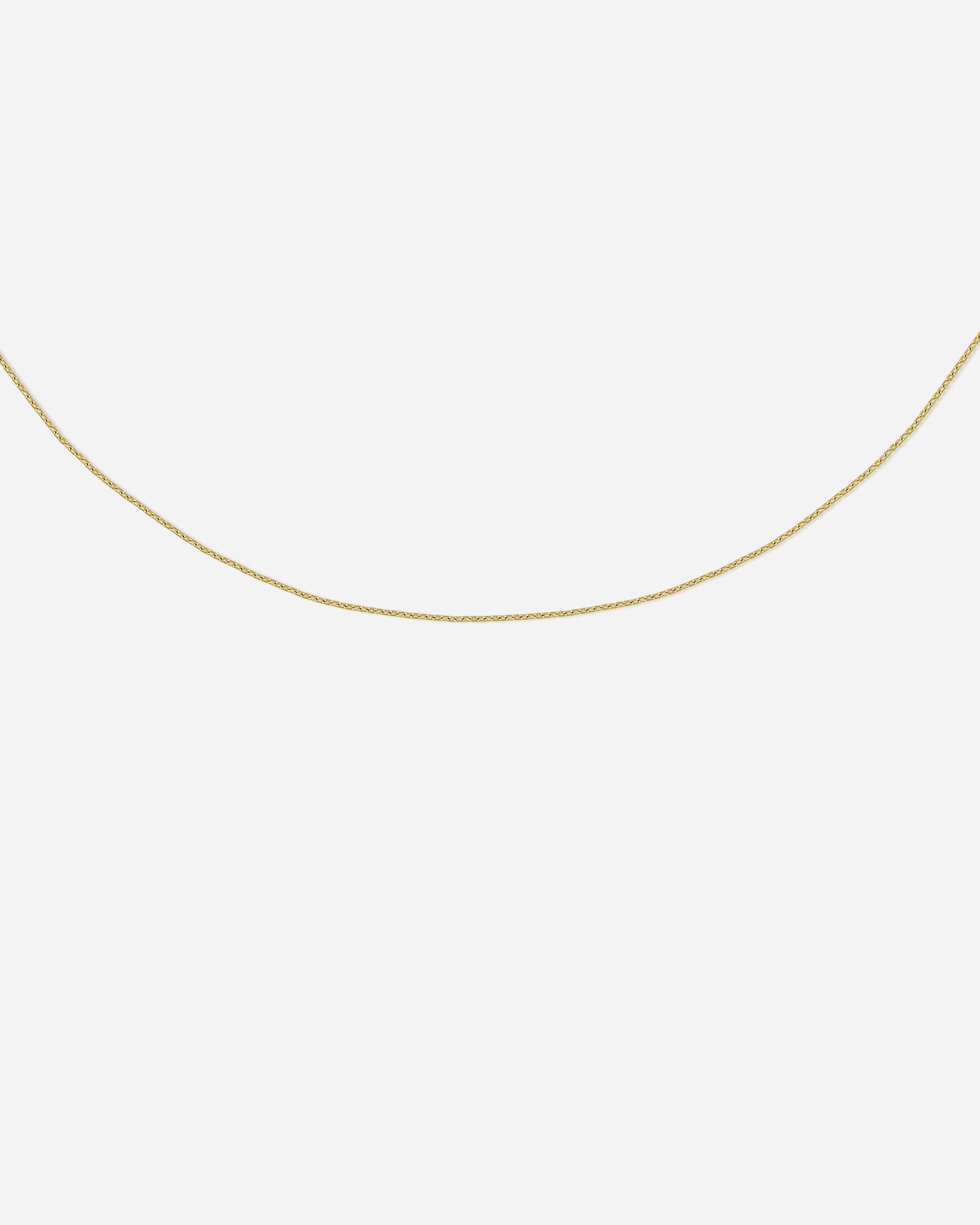 BRUNA The Label Necklace 14k Massivgold / No Gems Casita Necklace