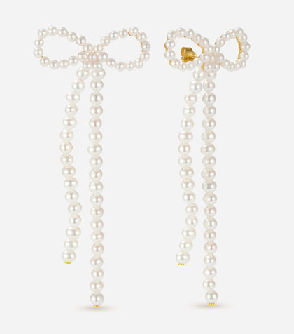 BRUNA The Label Earrings 18k Gold Vermeil / Perlen Chéri Earrings