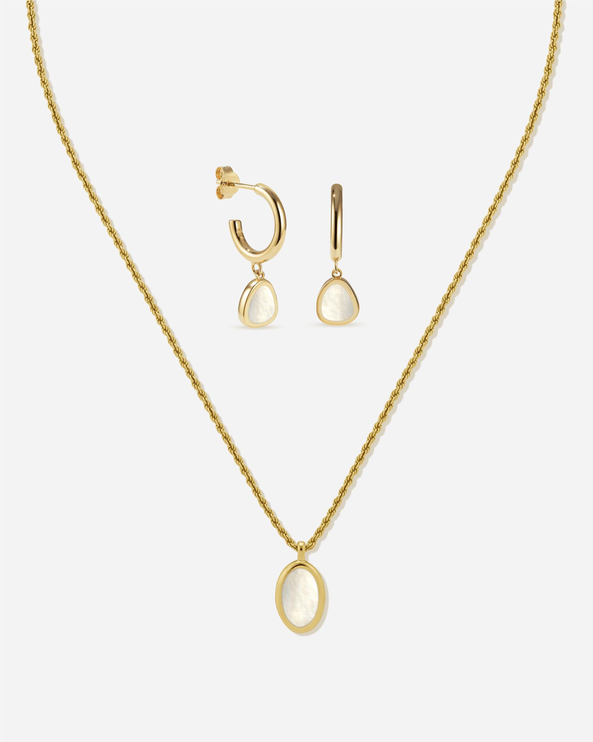 BRUNA The Label Sets 18k Gold Vermeil Como Set