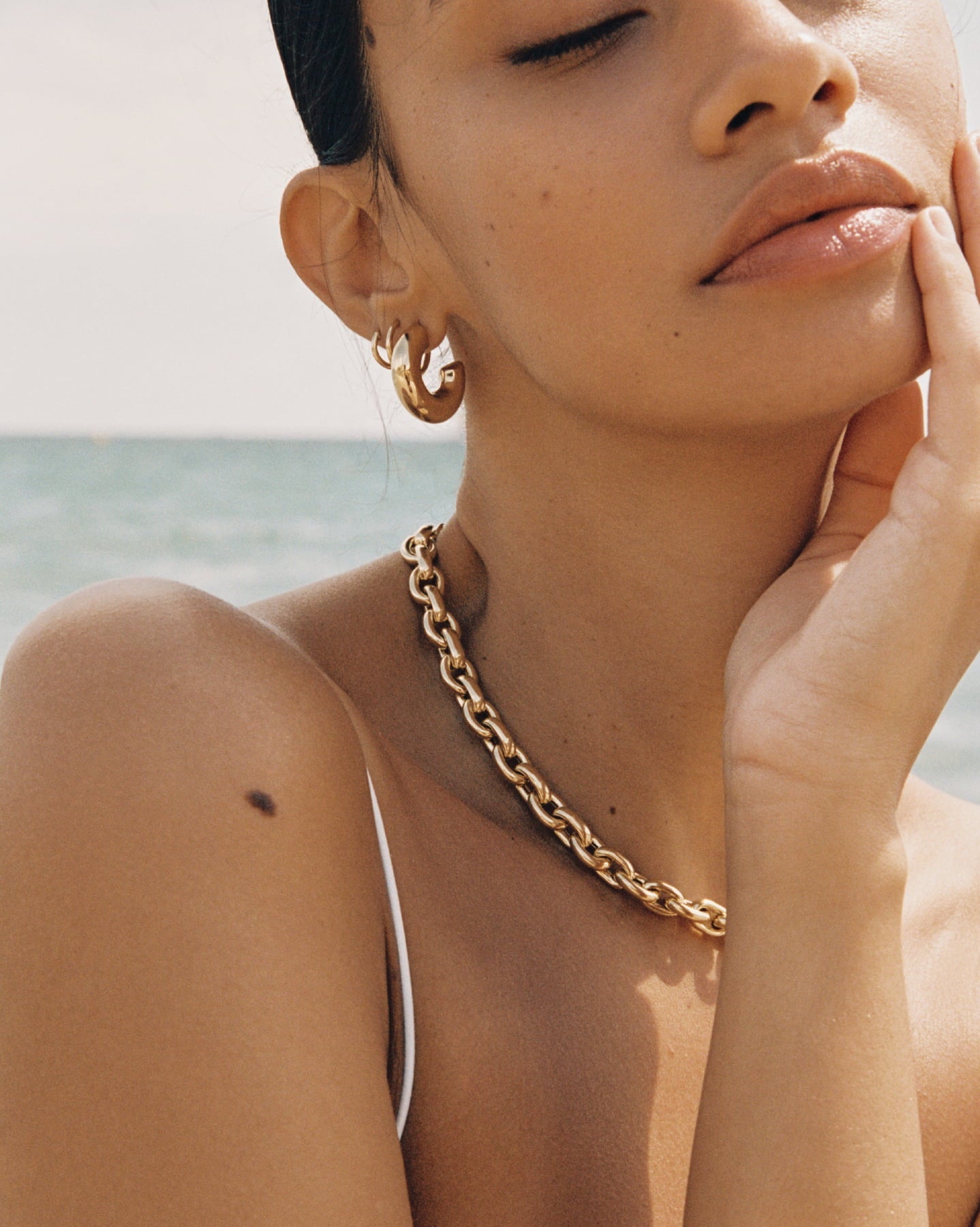 BRUNA The Label Earrings Corsica Small Hoops