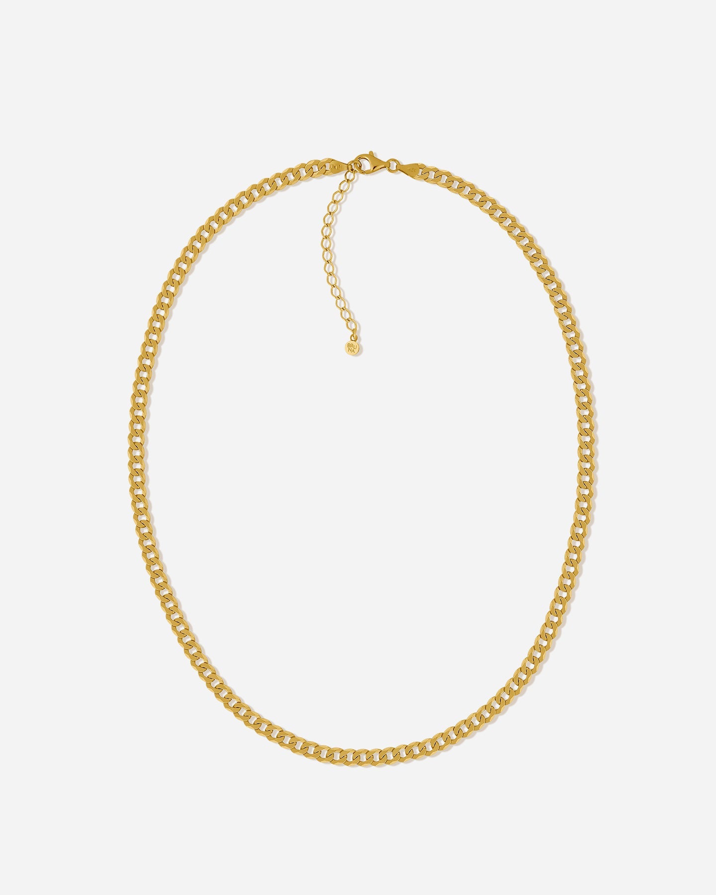 BRUNA The Label Necklace 18k Gold Vermeil Cortese Necklace