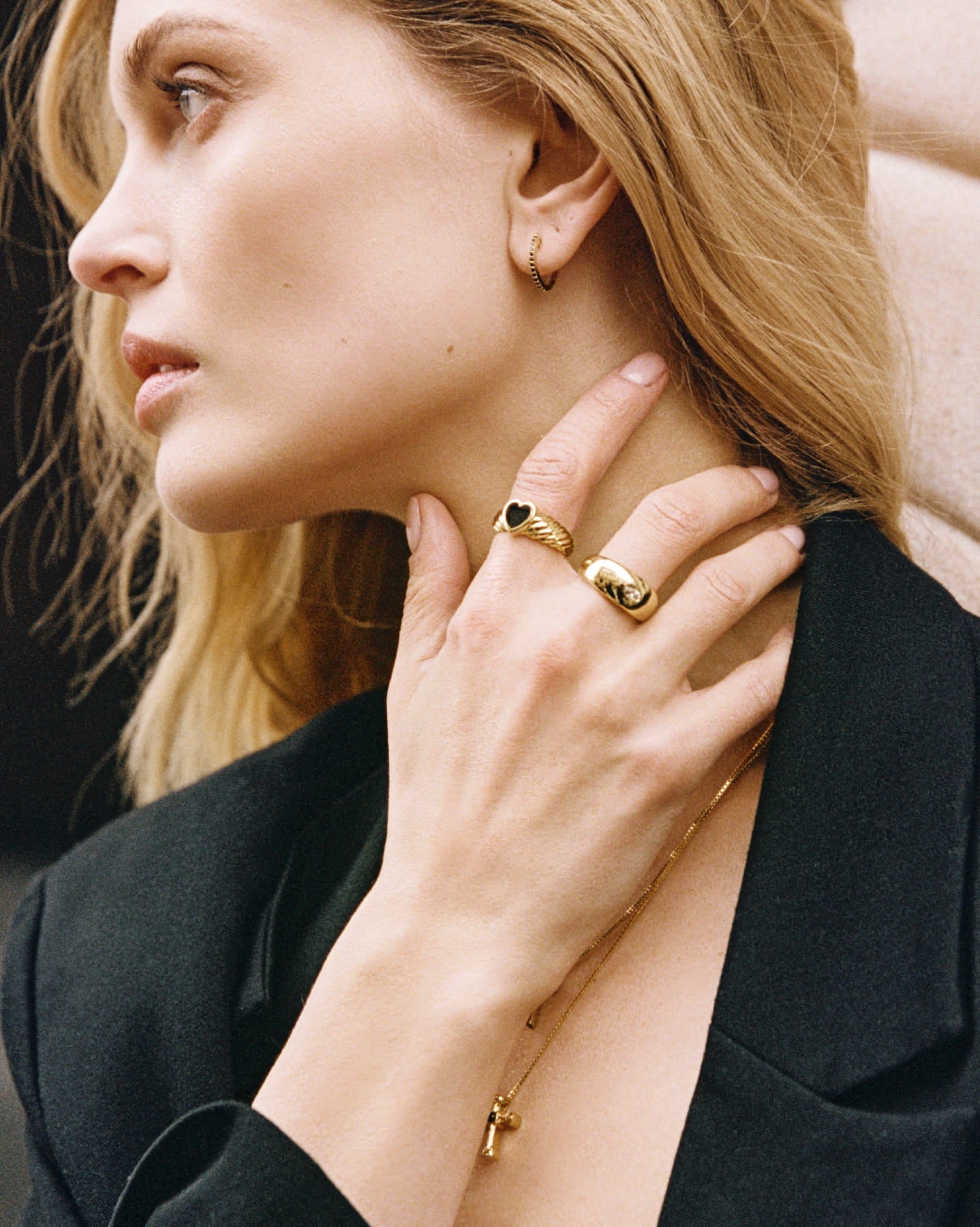 BRUNA The Label Ring Corvina Onyx Ring