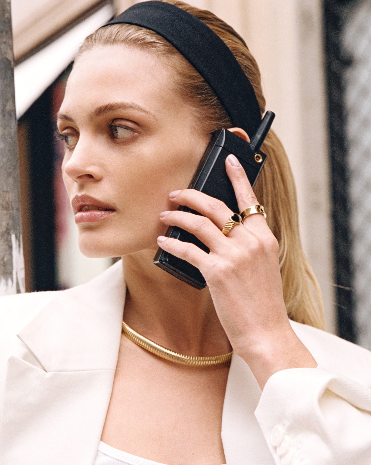 BRUNA The Label Ring Corvina Onyx Ring