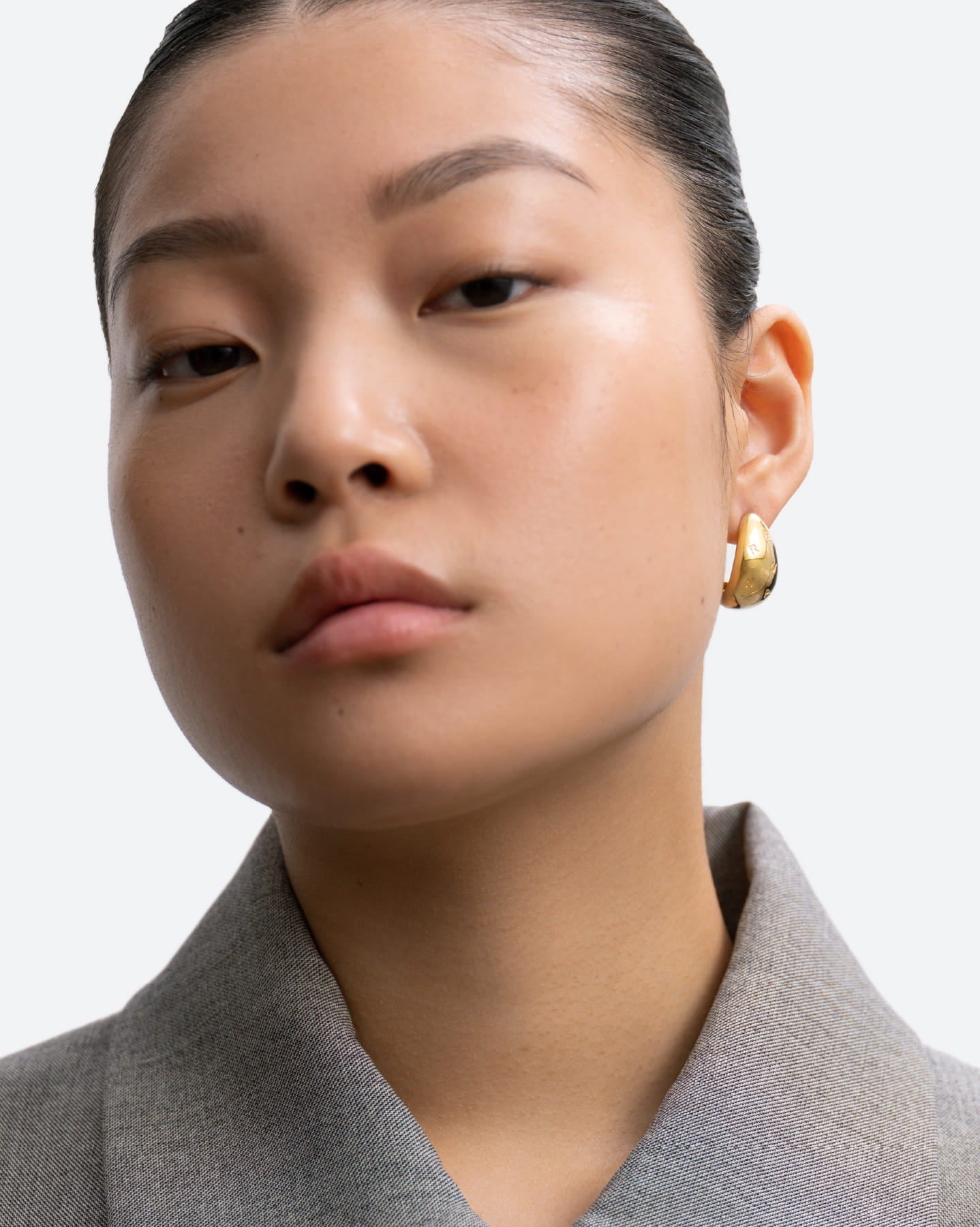 BRUNA The Label Earrings Drop Logo Earrings