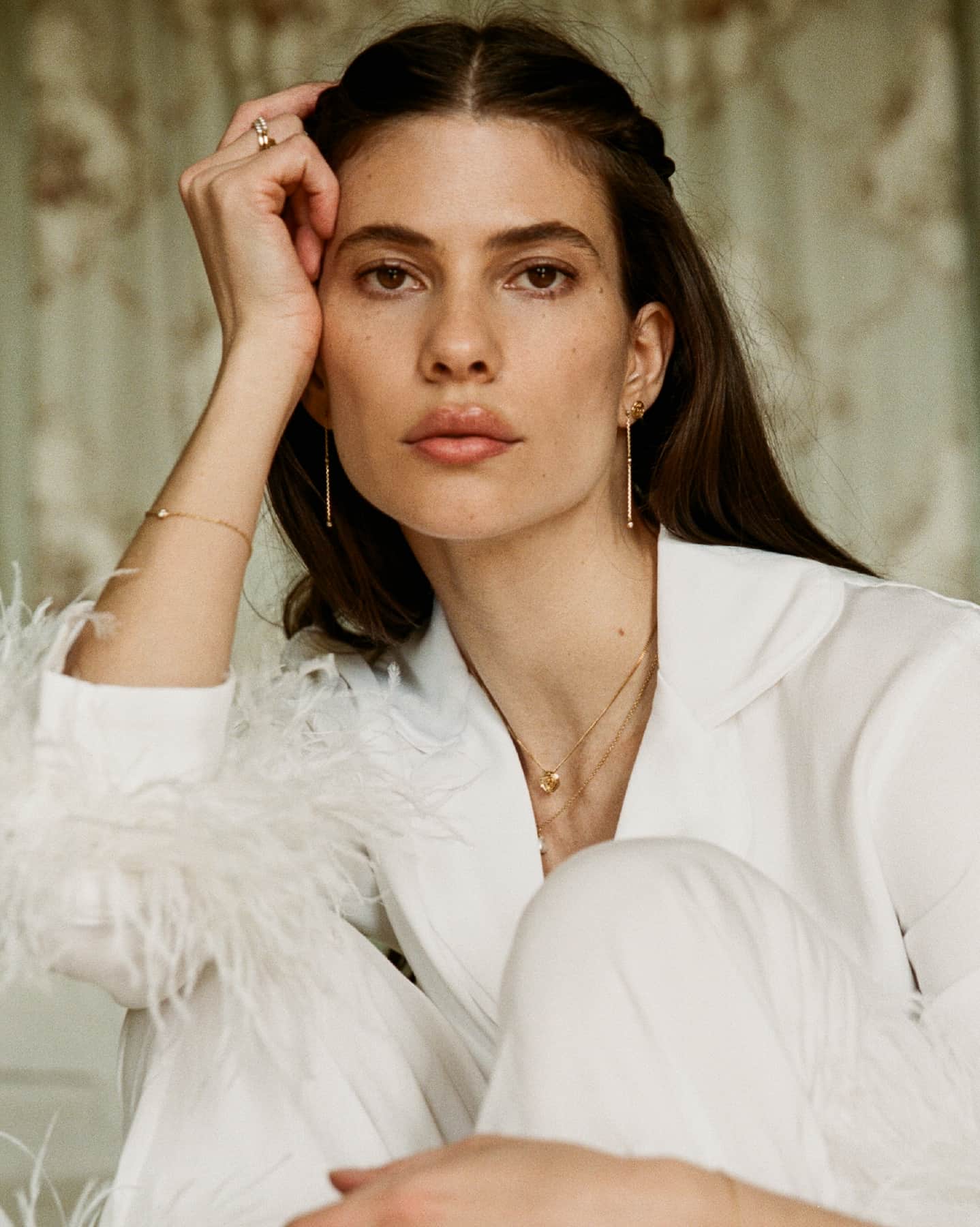 BRUNA The Label Earrings Eau Rose Studs