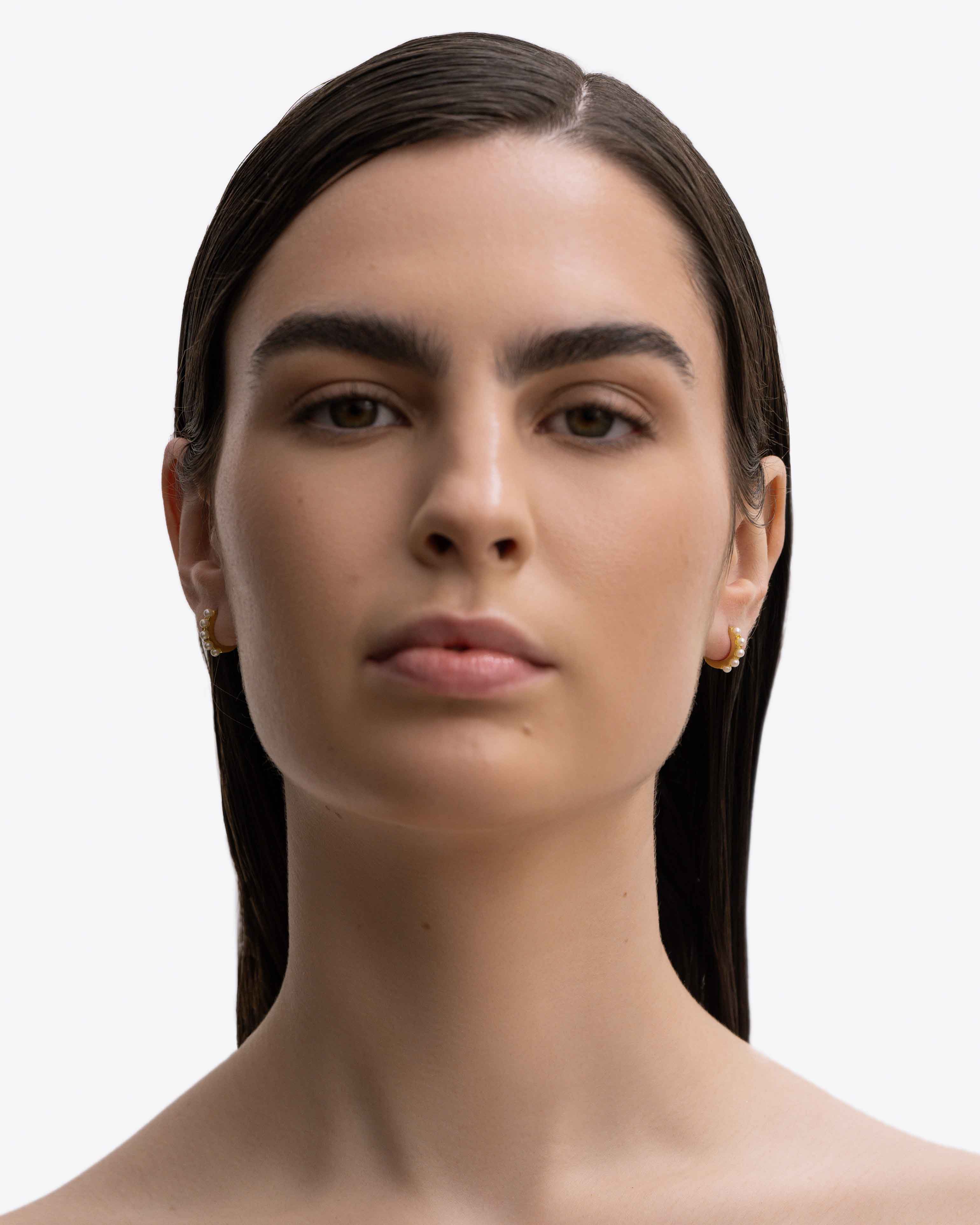 BRUNA The Label Earrings Faraglioni Small Hoops