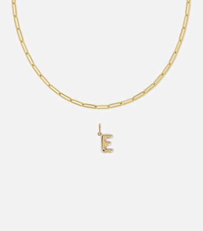BRUNA The Label Sets E / 18k Gold Vermeil / Topaz L'Été Bubble Letter Topaz Set