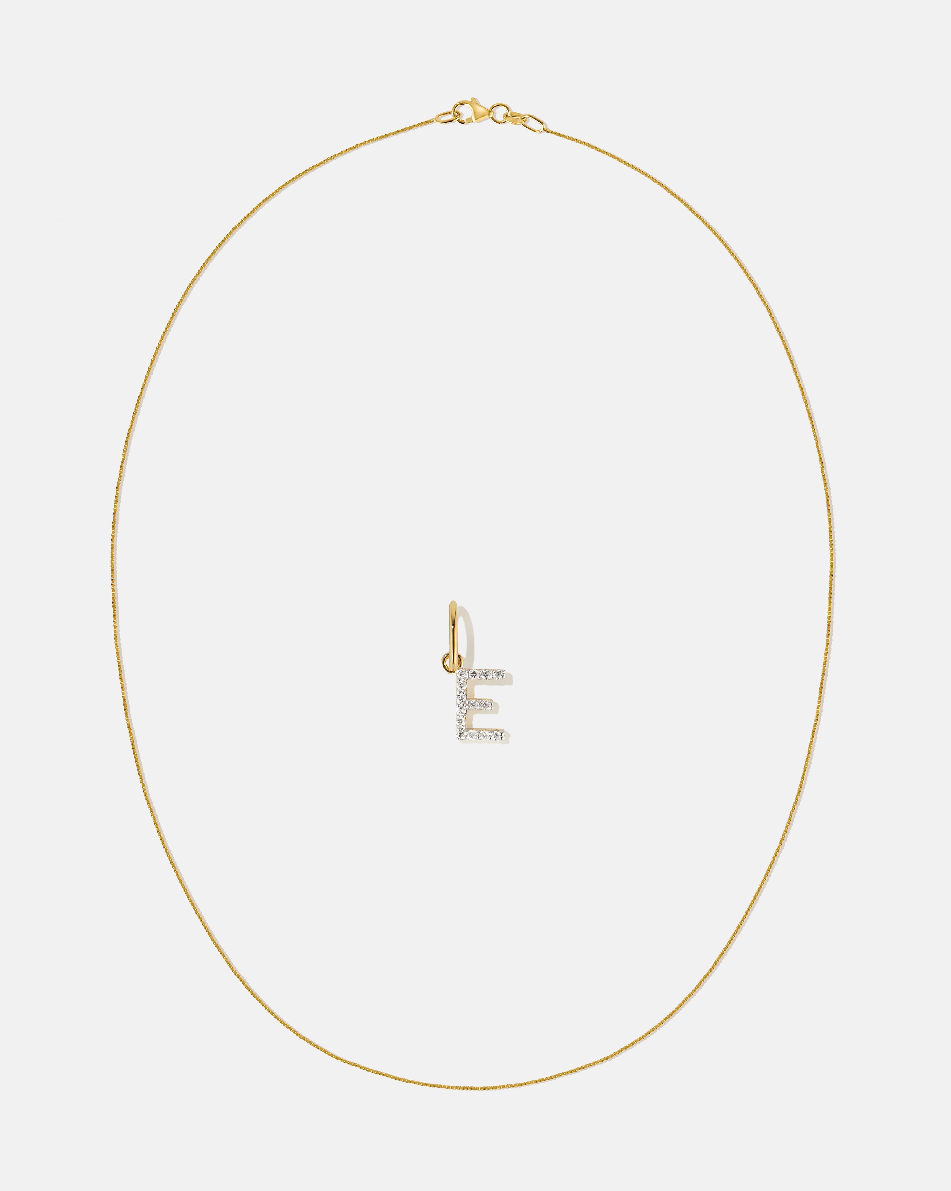 BRUNA The Label Sets Letter Pendant Set