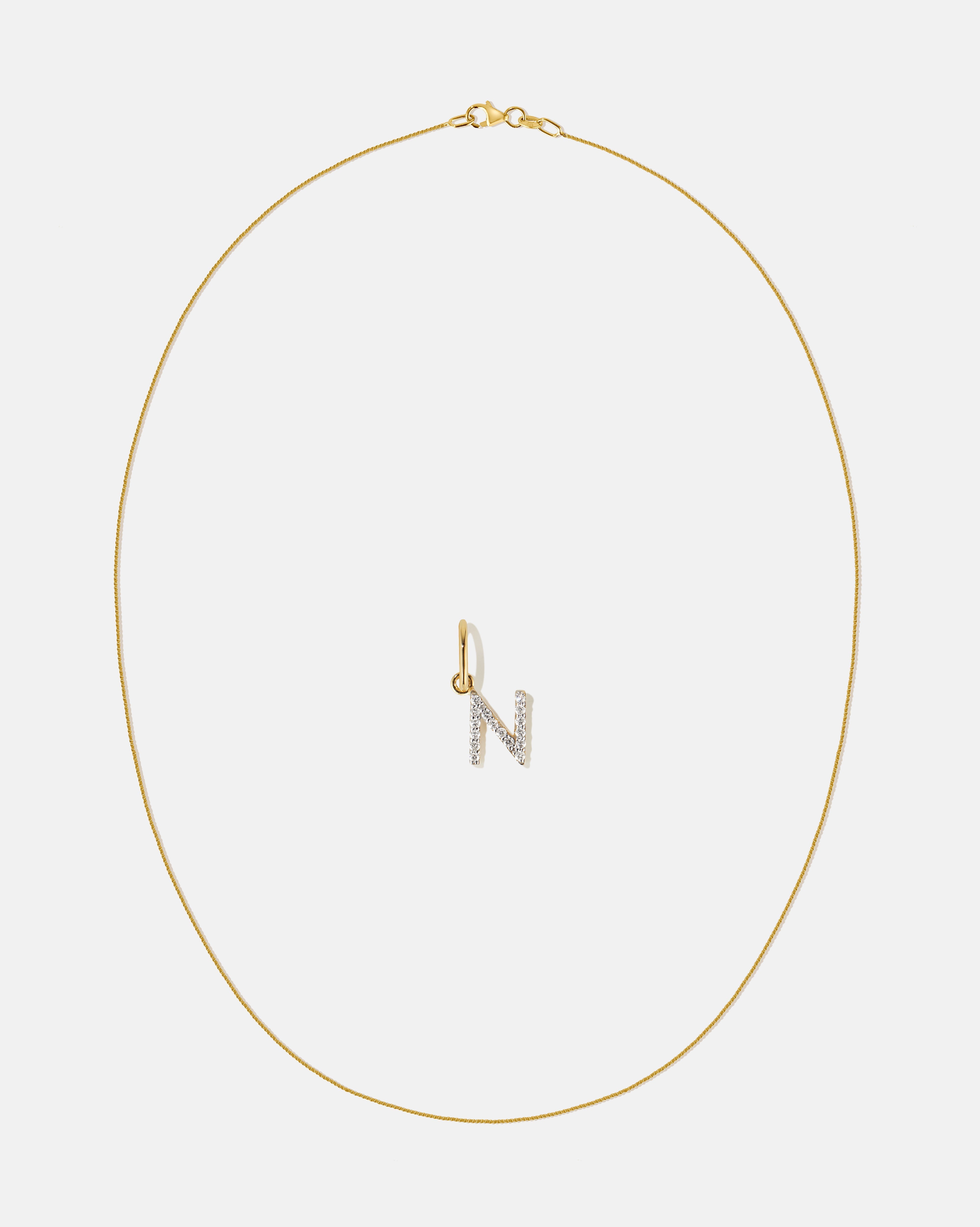 BRUNA The Label Sets Letter Pendant Set