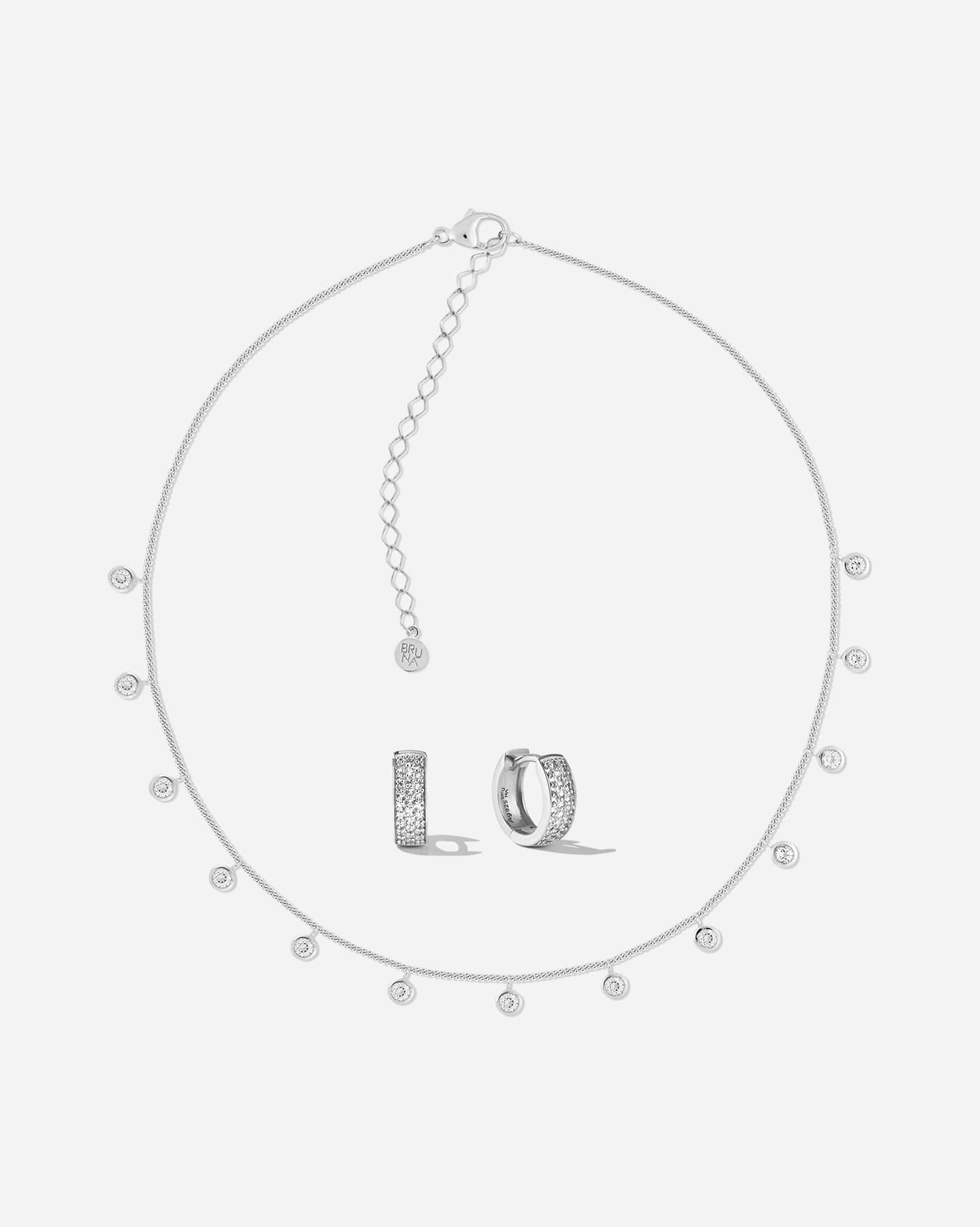 BRUNA The Label Sets 925 Sterling Silber / Topaz Lourdes Set