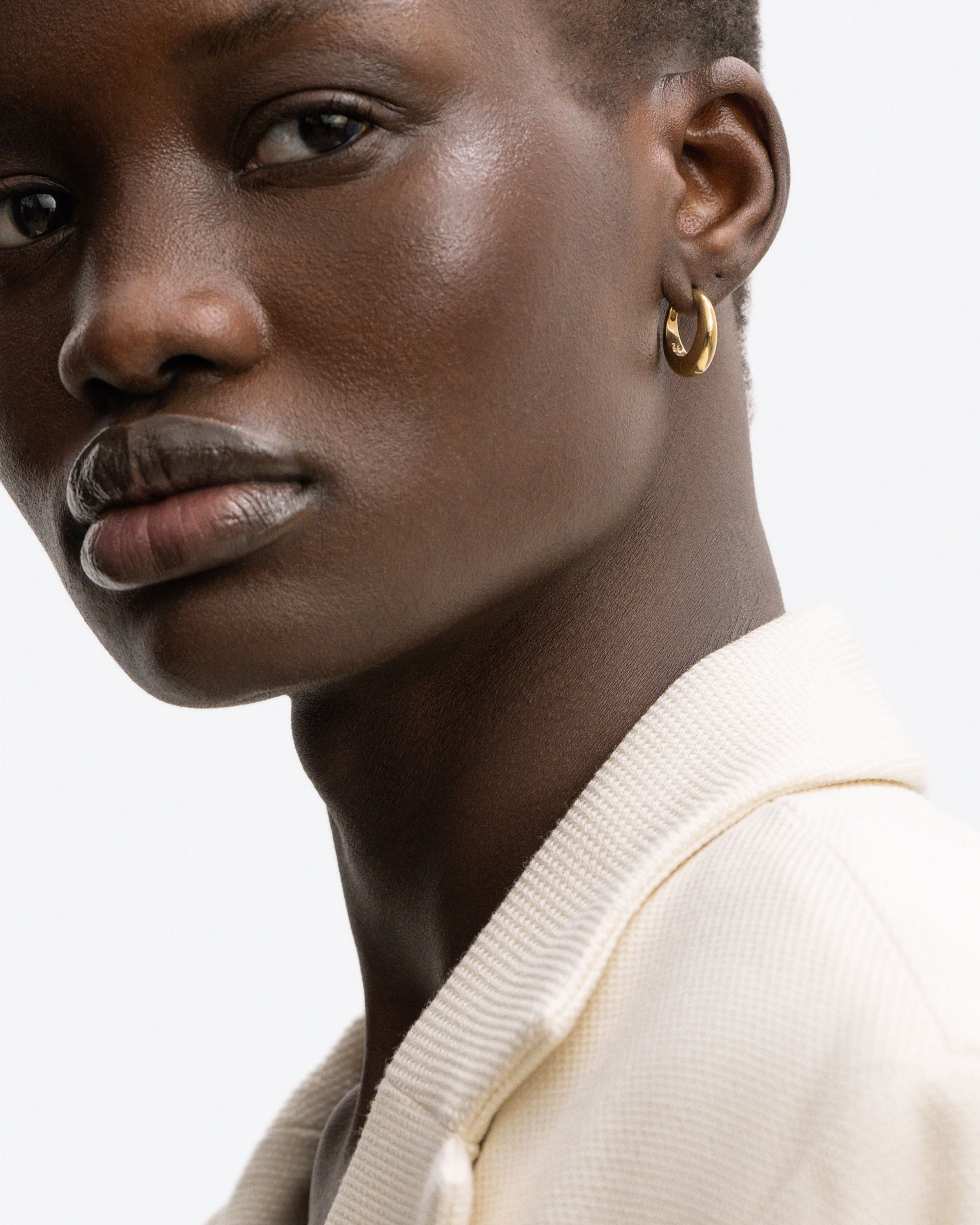 BRUNA The Label Earrings Merida Medium Hoops