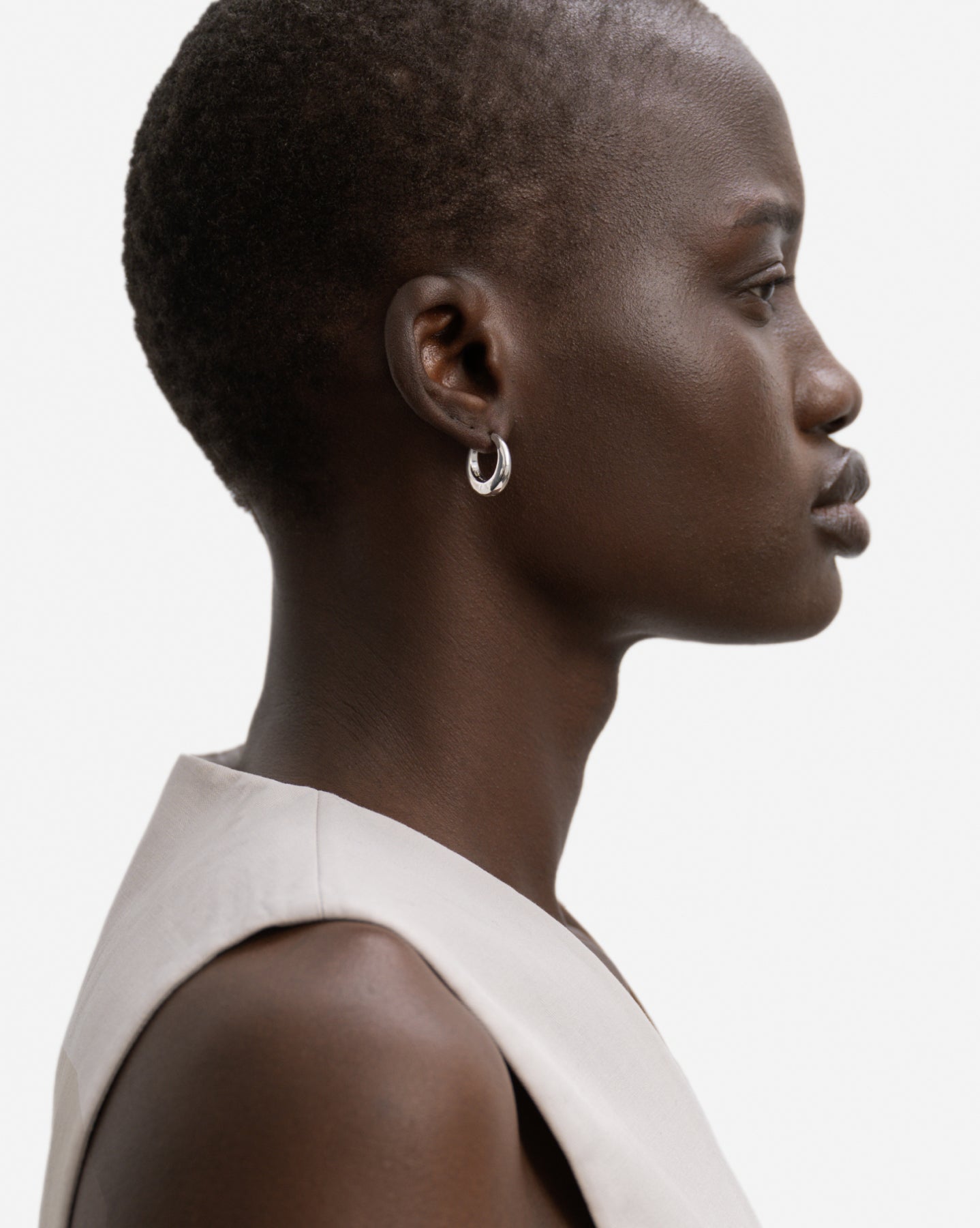 BRUNA The Label Earrings Merida Medium Hoops