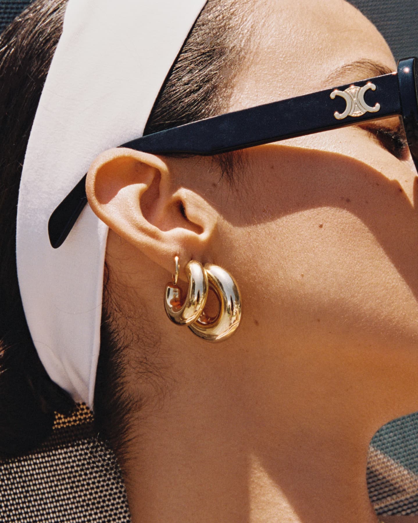 BRUNA The Label Earrings Mimosa Small Hoops