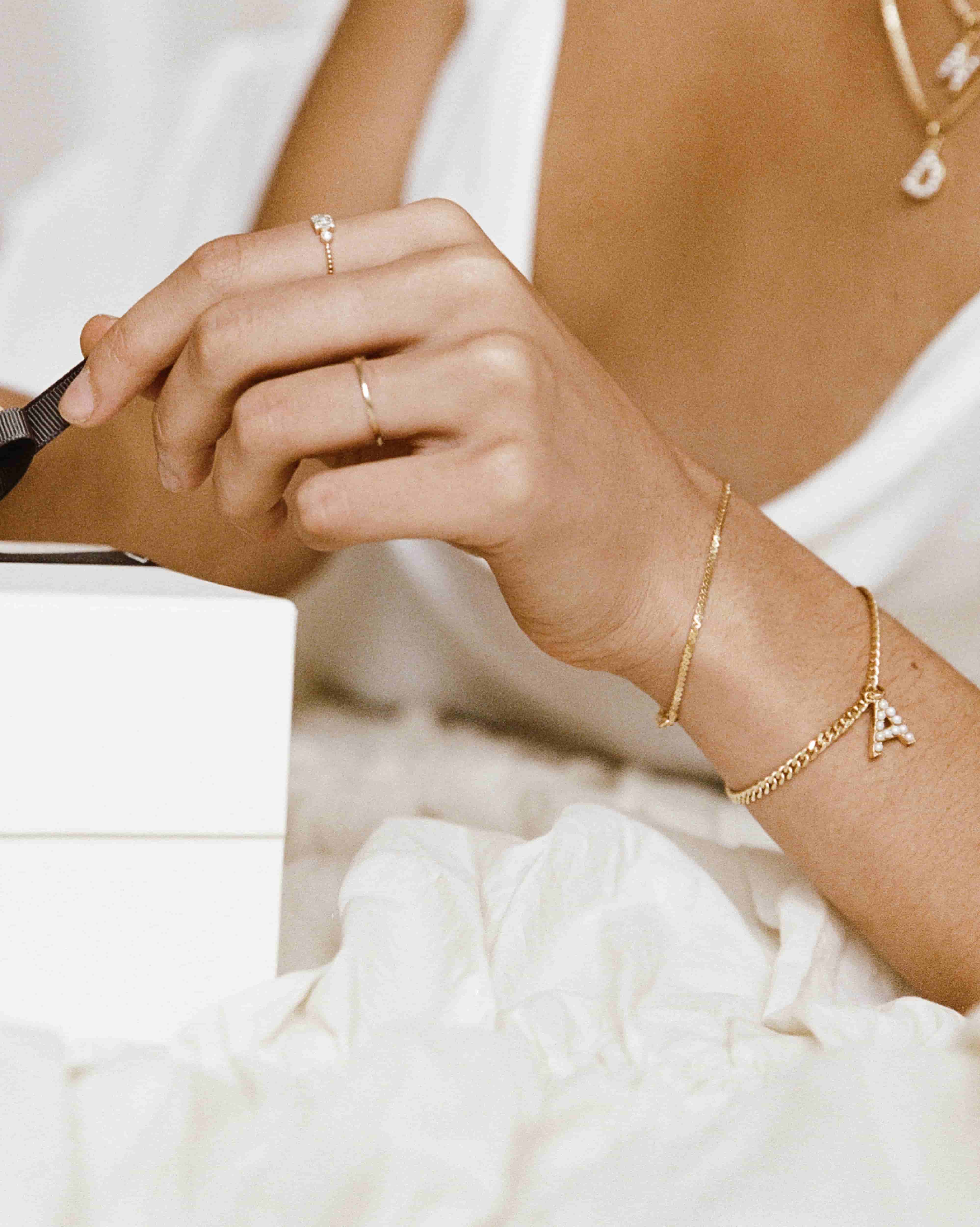 BRUNA The Label Bracelet 18k Gold Vermeil / No Gems Modena Bracelet