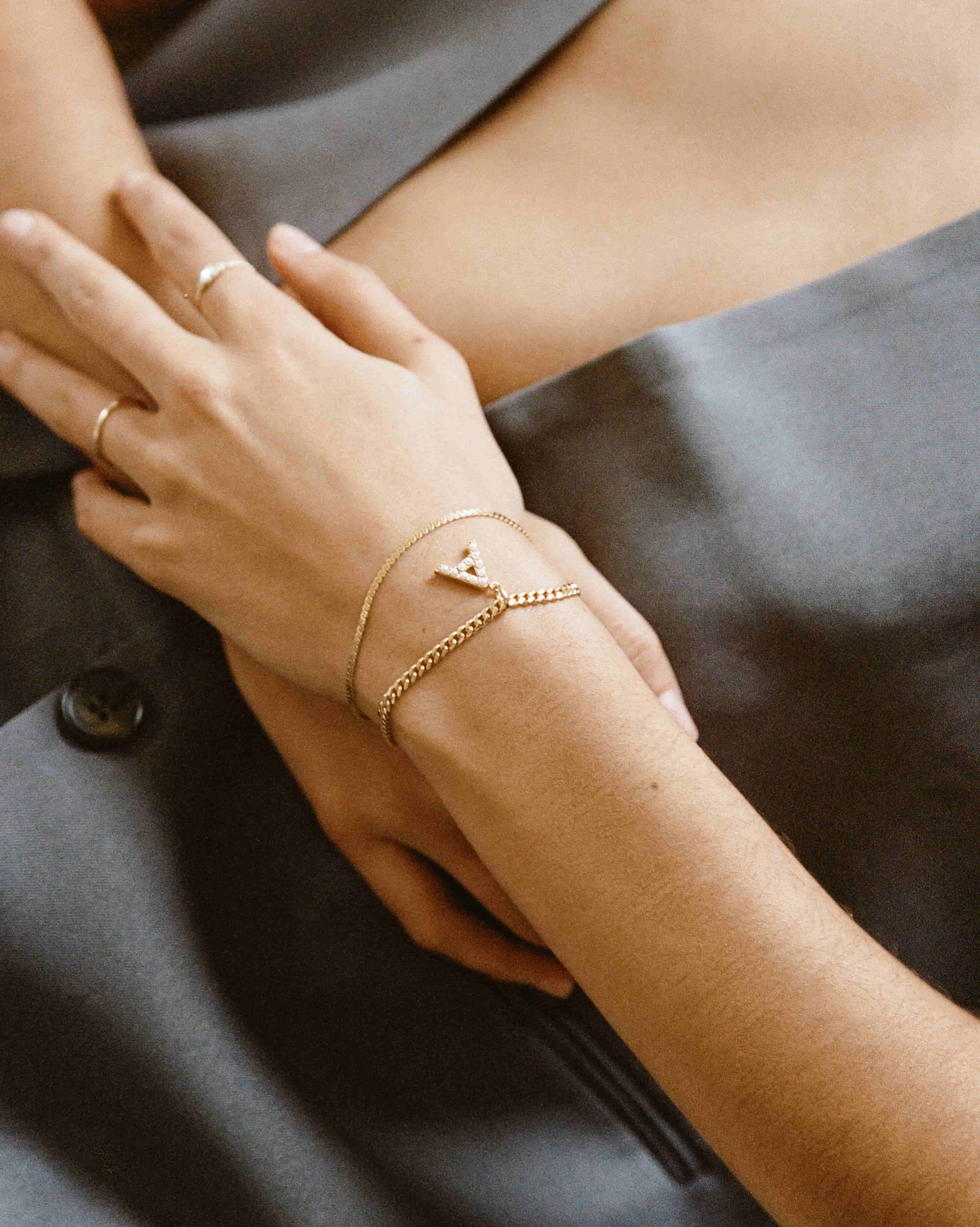 BRUNA The Label Bracelet 18k Gold Vermeil / No Gems Modena Bracelet