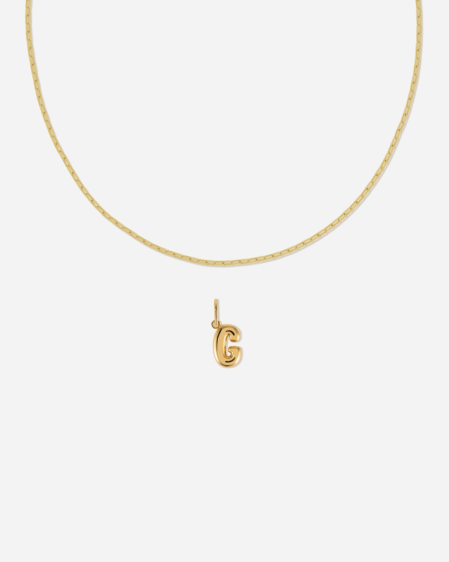 BRUNA The Label Sets G / 18k Gold Vermeil Nîmes Bubble Letter Set