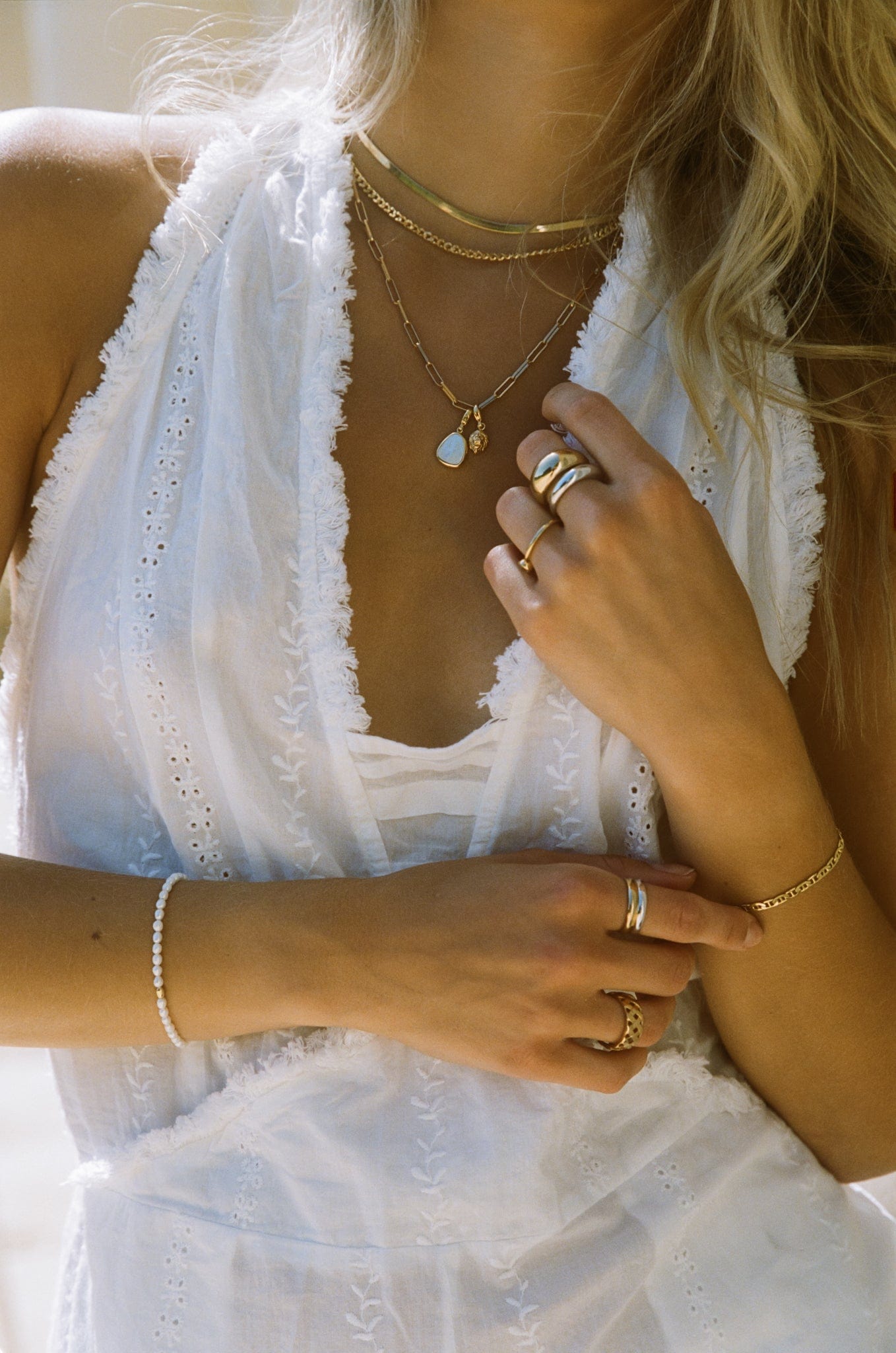 BRUNA The Label Charm Ohana Pearl Charm