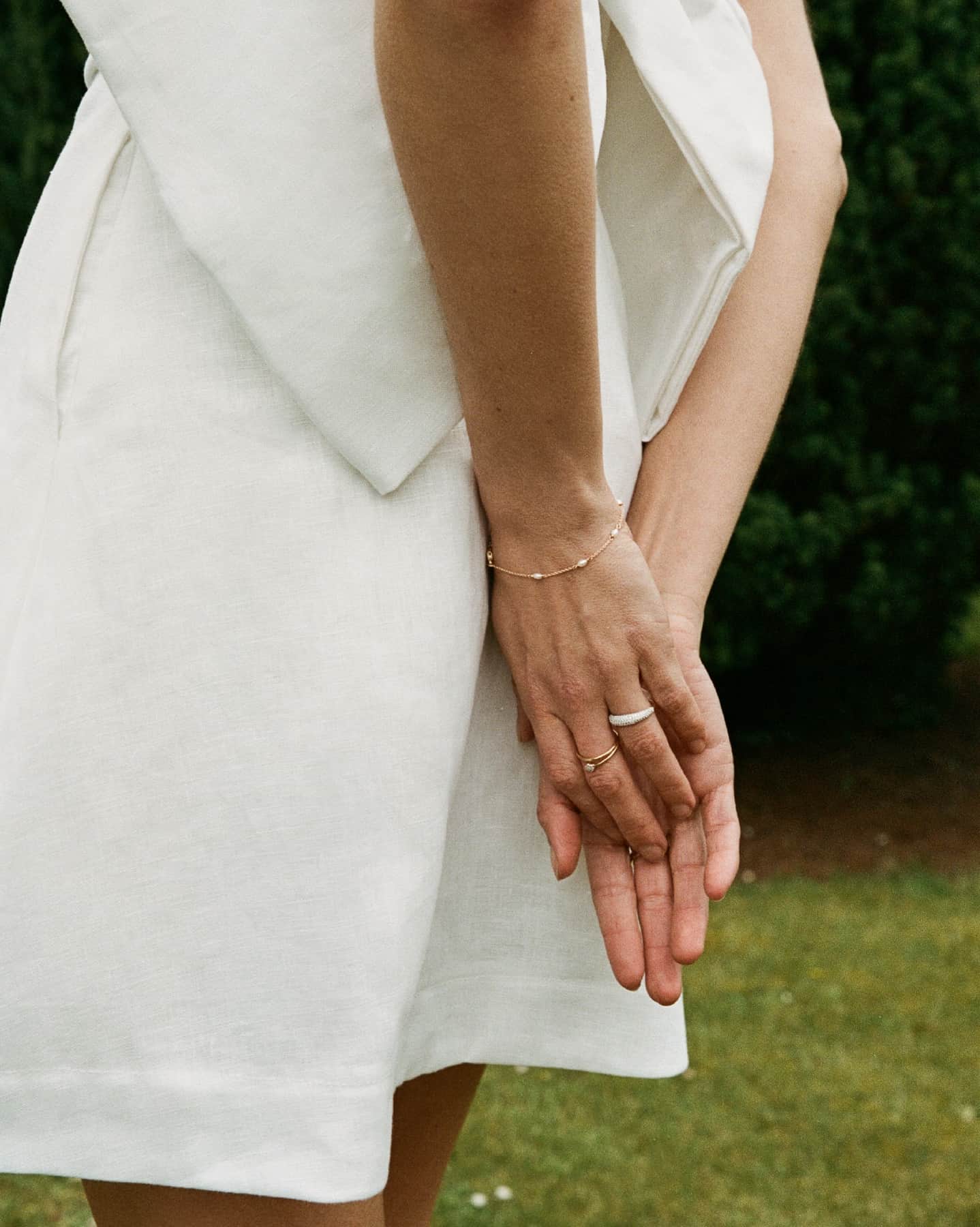 BRUNA The Label Bracelet 14k Massivgold / Perlen Portofino 14k Gold Bracelet