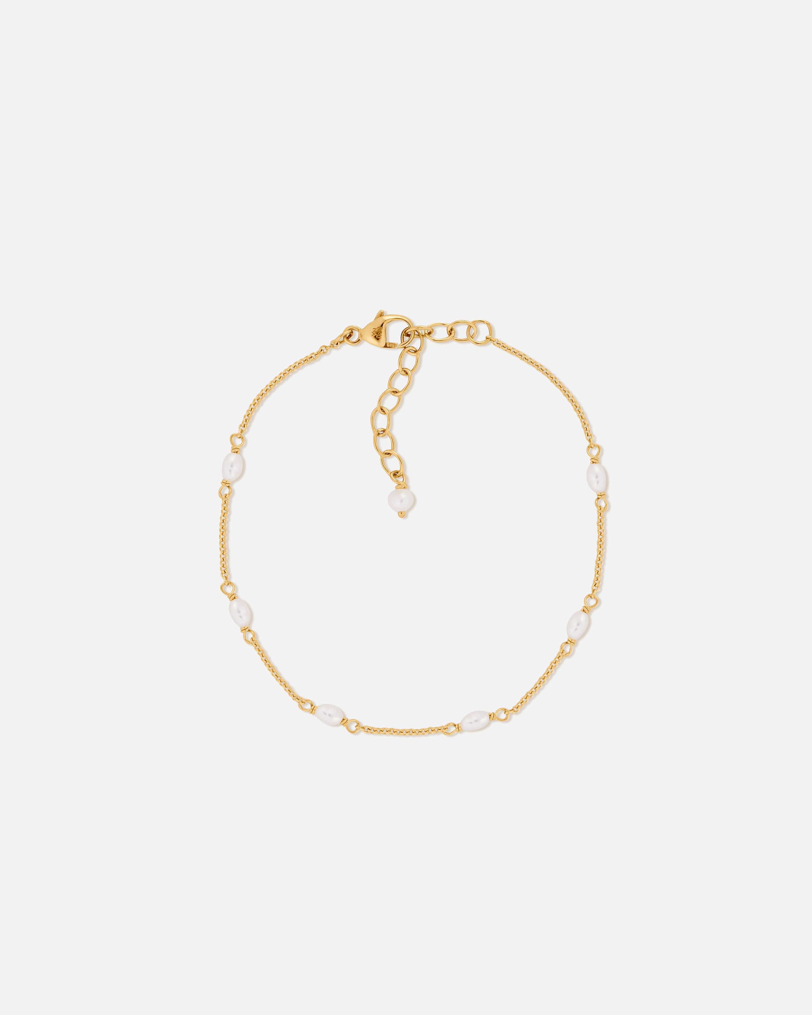 BRUNA The Label Bracelet 14k Massivgold / Perlen Portofino 14k Gold Bracelet