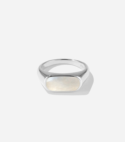 BRUNA The Label Ring 925 Sterling Silber / 52 / Perlen Rhône Ring