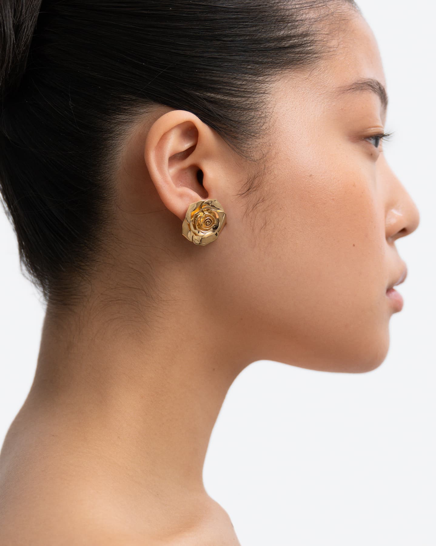 BRUNA The Label Earrings Rose Large Earrings