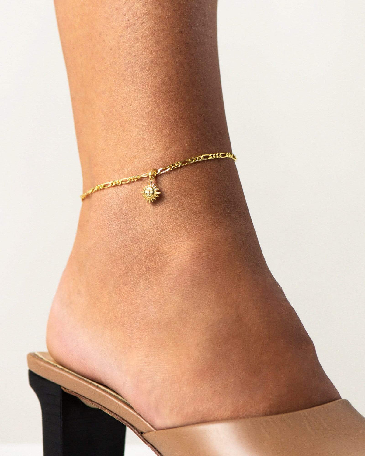 BRUNA The Label Anklet 18k Gold Vermeil / No Gems Salerno Anklet