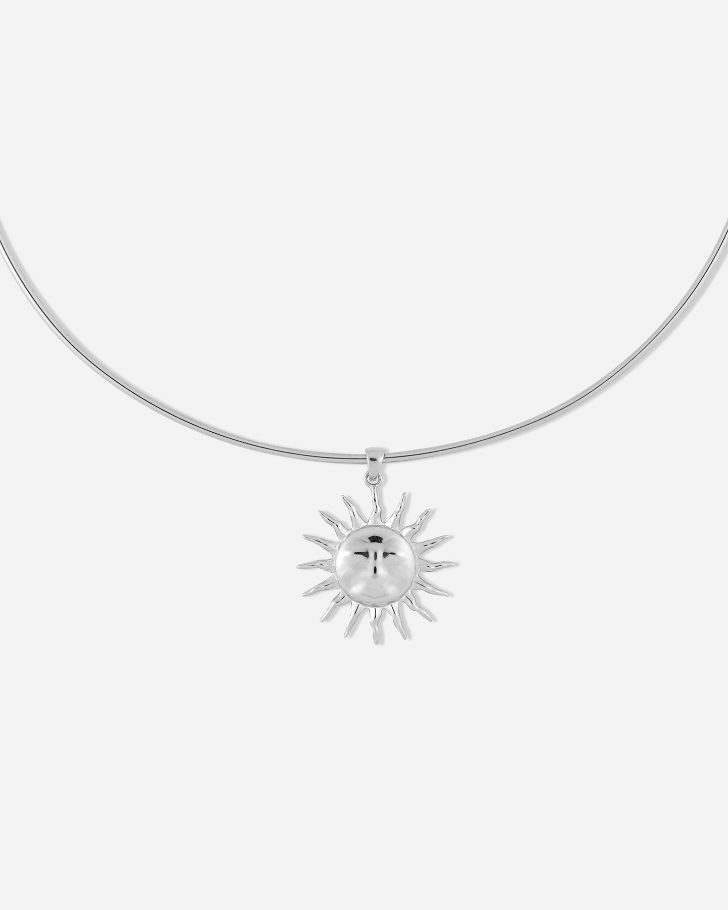 BRUNA The Label Necklace 925 Sterling Silber Soleil Choker
