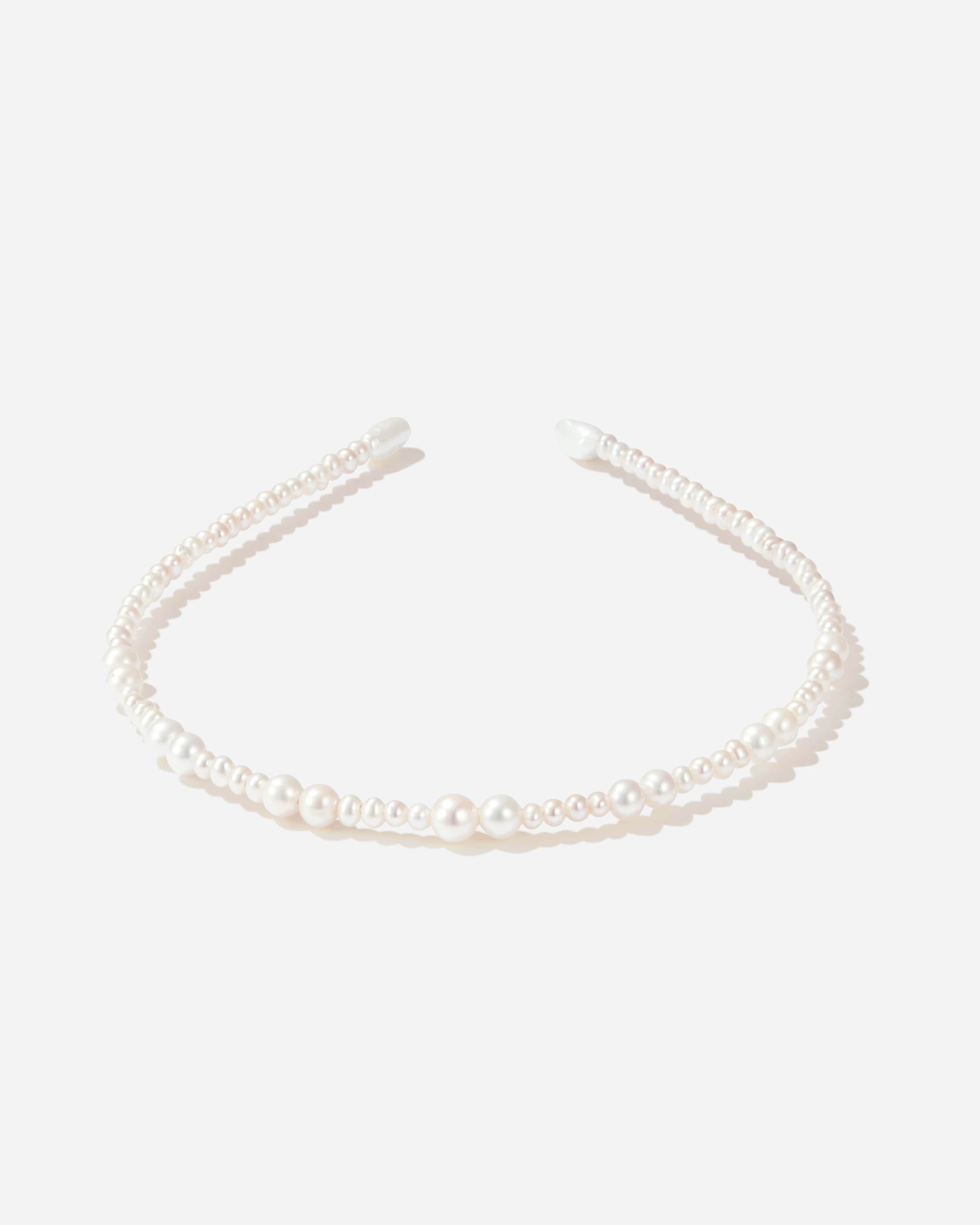 BRUNA The Label Accessoire 18k Gold Vermeil / Perlen Tivoli Headband