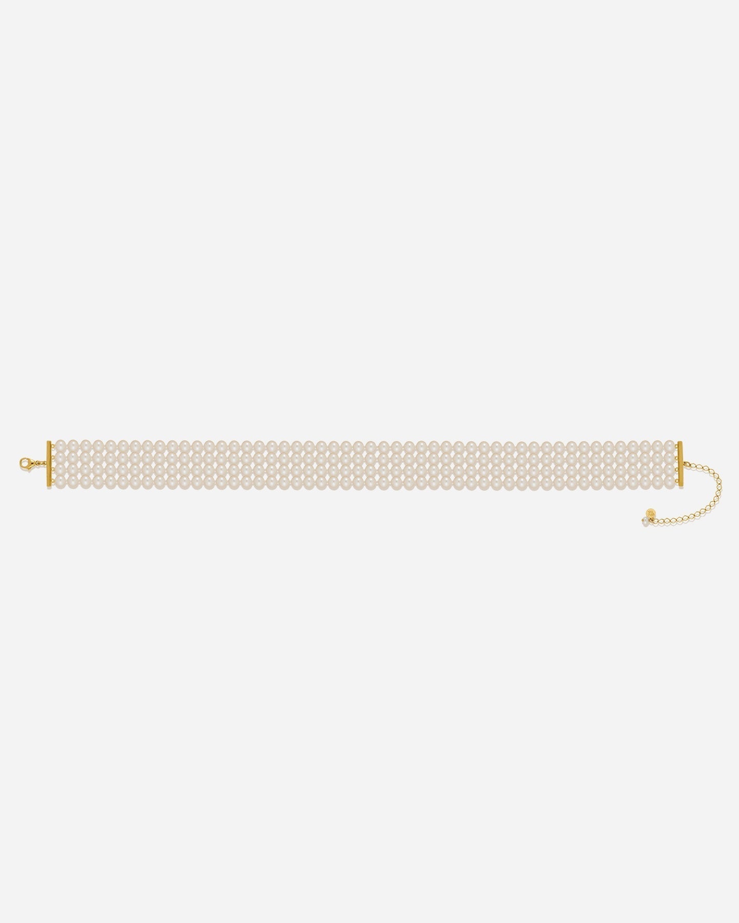 BRUNA The Label Necklace 18k Gold Vermeil / Perlen Valence Choker