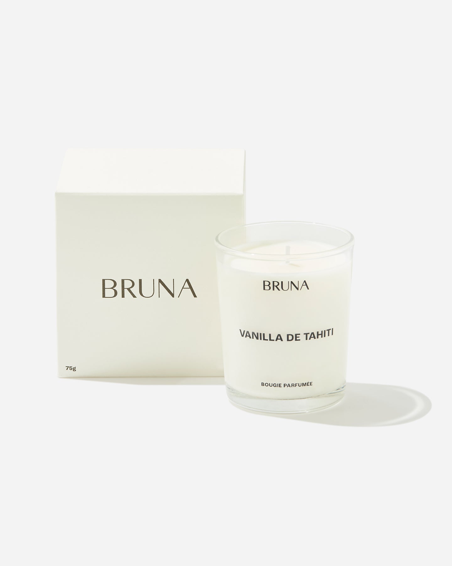 BRUNA The Label Accessoire Vanilla de Tahiti Candle 75g