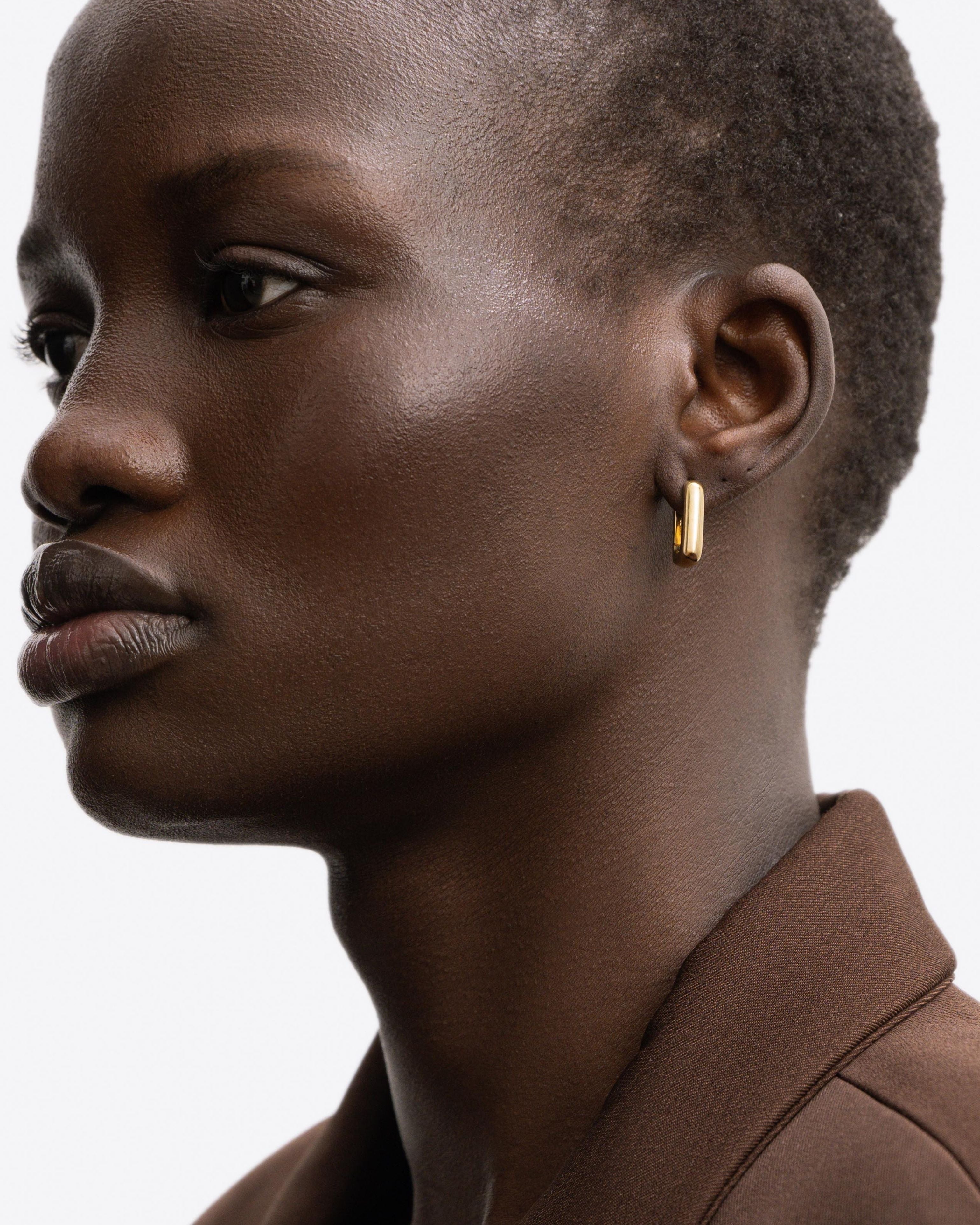 BRUNA The Label Earrings Vicenza Medium Hoops