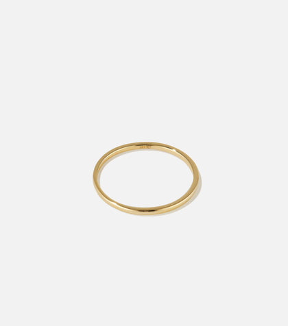 BRUNA The Label Ring 14k Massivgold / 52 / No Gems Alba Ring