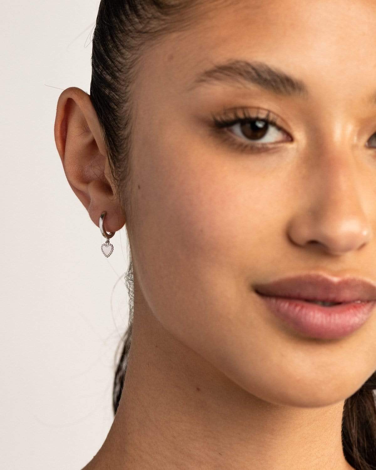 Bruna The Label Earrings Amore Mini Hoops