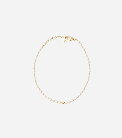 Bruna The Label Anklet 18k Gold Vermeil / Perlen Antibes Anklet