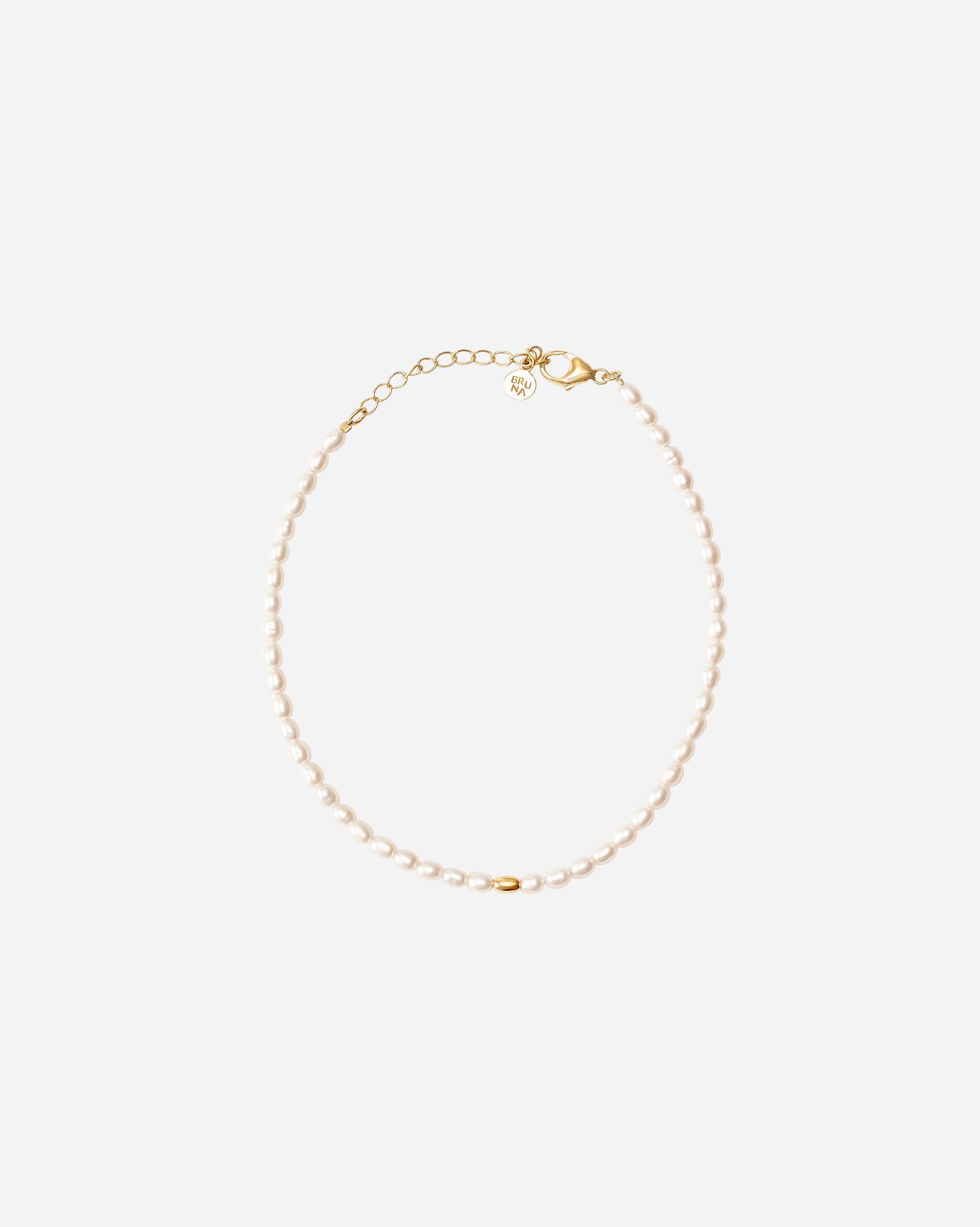 Bruna The Label Anklet 18k Gold Vermeil / Perlen Antibes Anklet