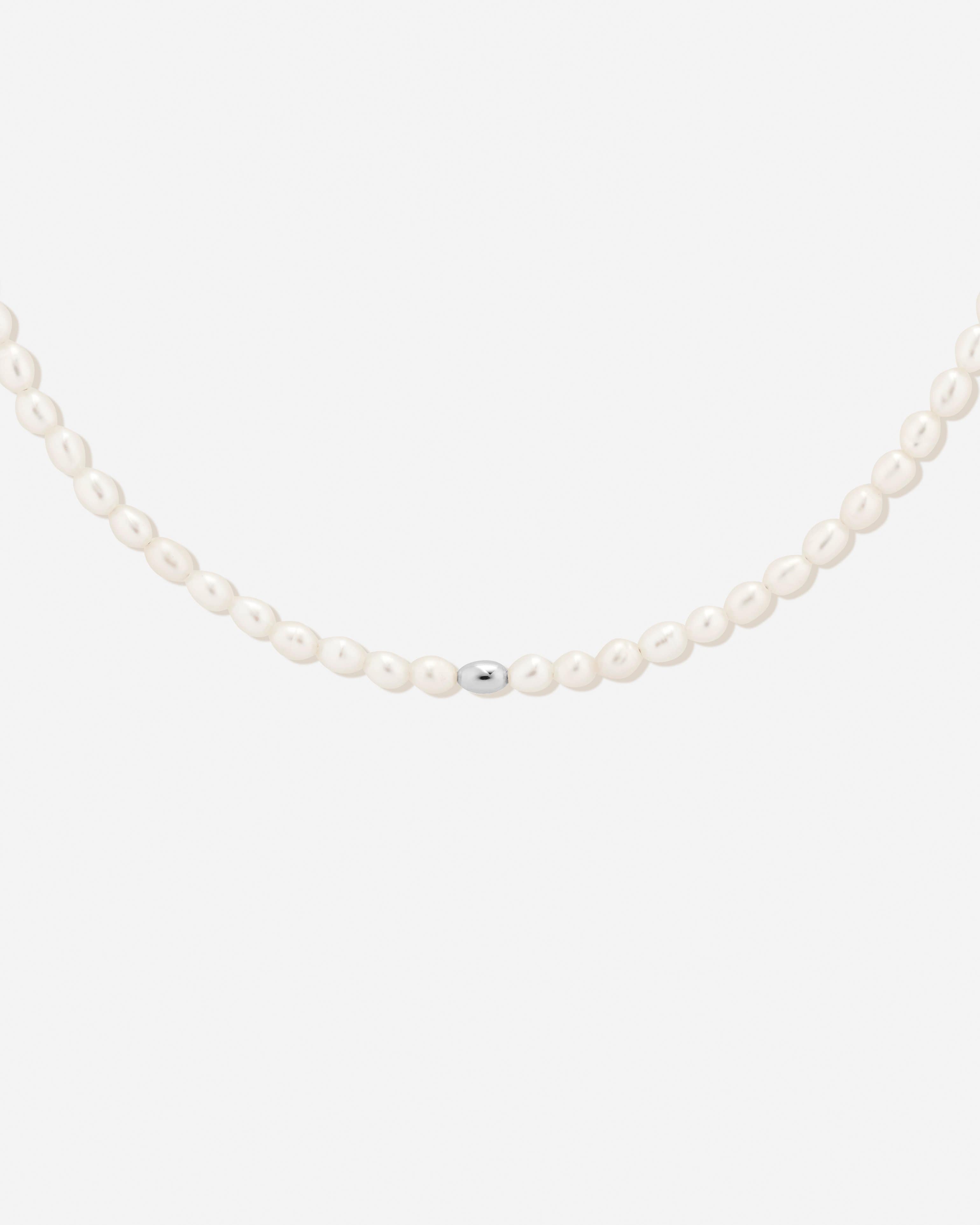 Bruna The Label Necklace 925 Sterling Silber / Perlen Antibes Choker