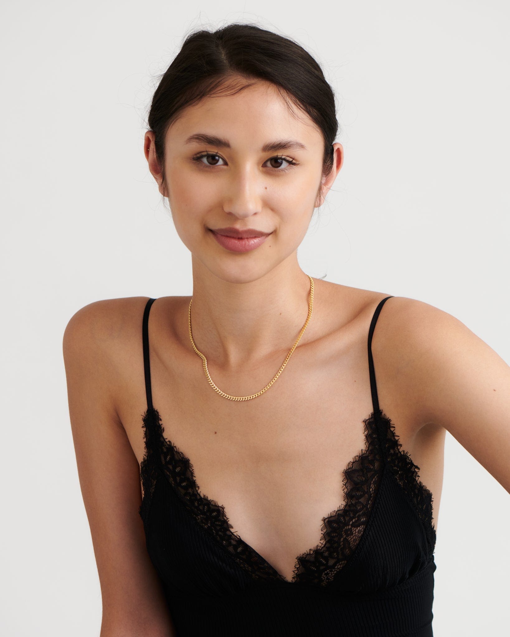 Bruna The Label Necklace 18k Gold Vermeil / No Gems Arezzo Necklace
