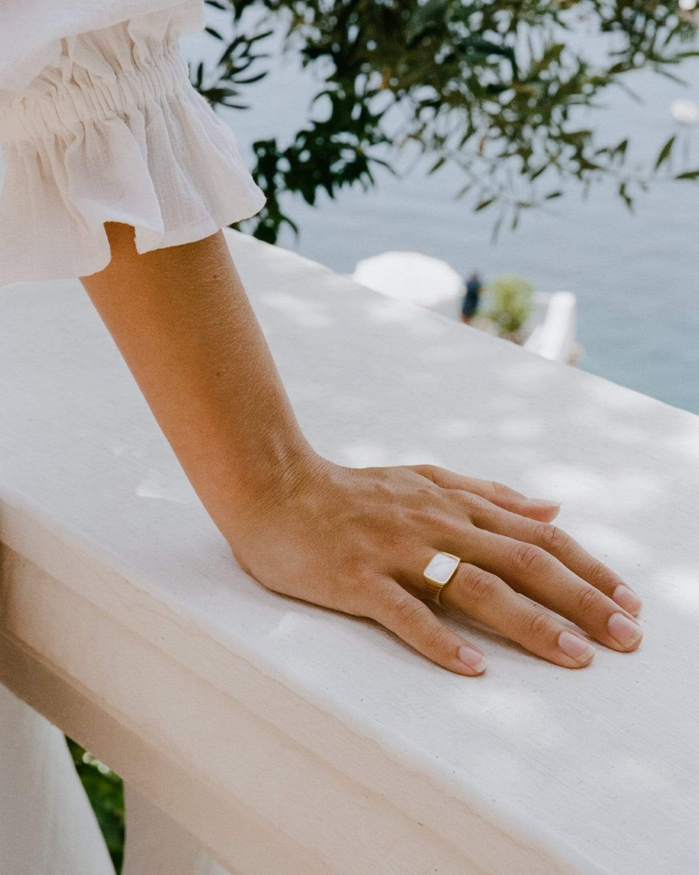 BRUNA The Label Ring Avino Pearl Ring