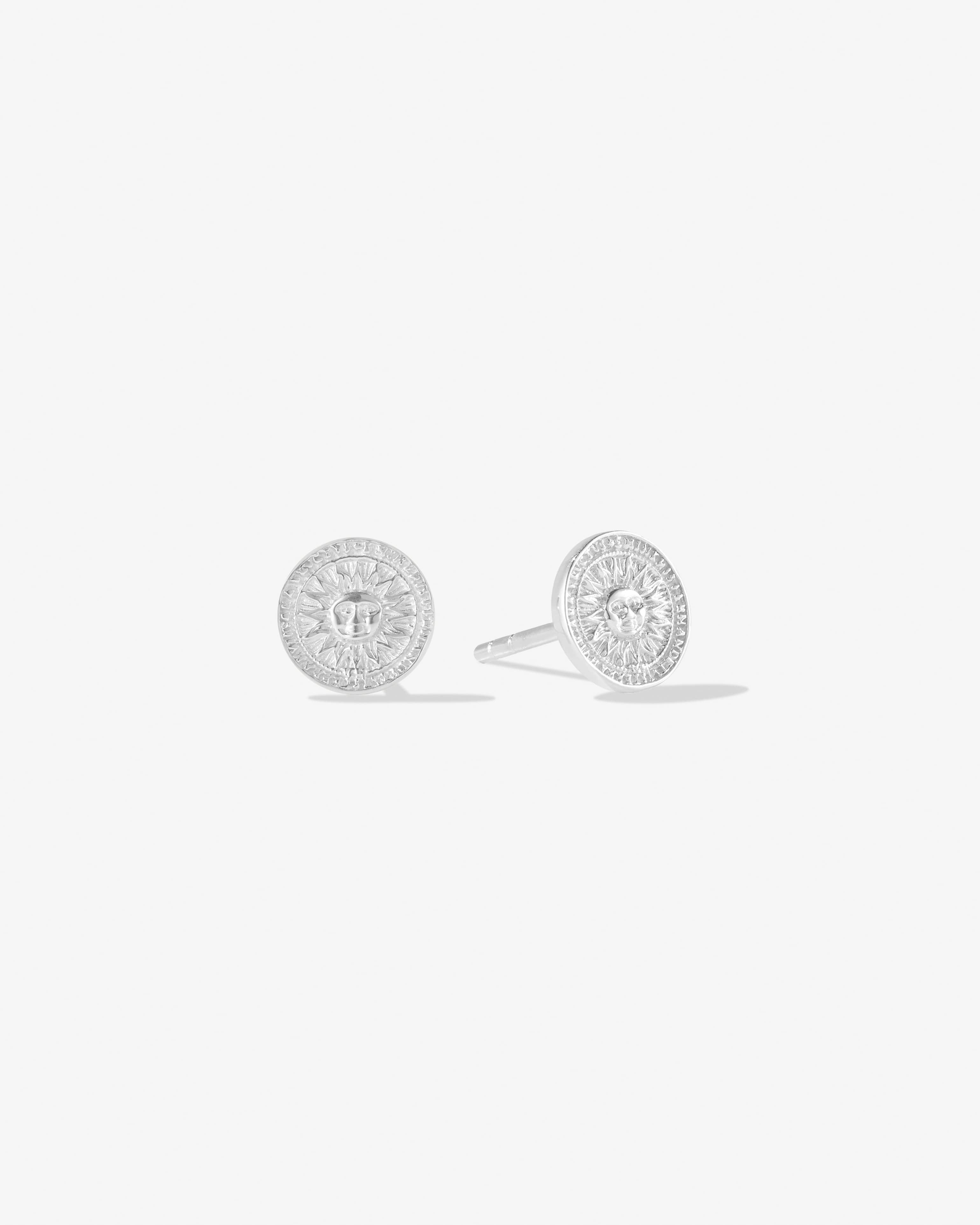 Bruna The Label Earrings 925 Sterling Silber / No Gems Bari Studs