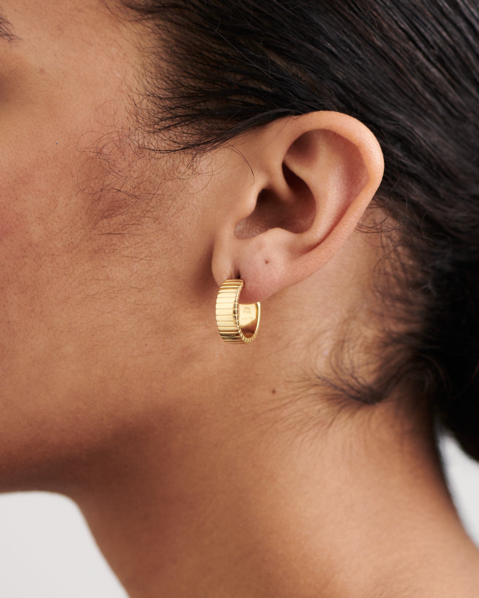 BRUNA The Label Earrings Bergamo Hoops