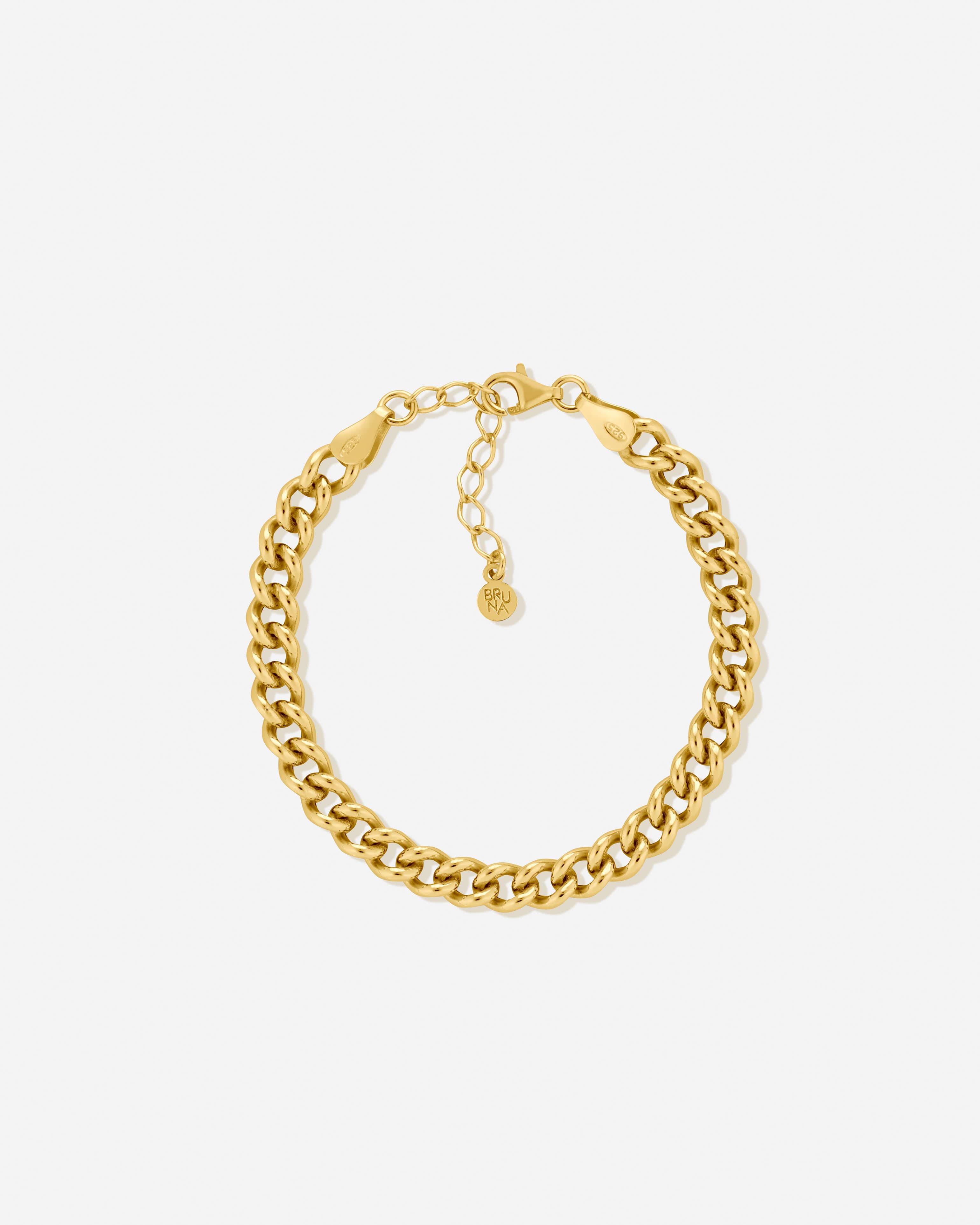 BRUNA The Label Bracelet 18k Gold Vermeil / No Gems Casa Bracelet