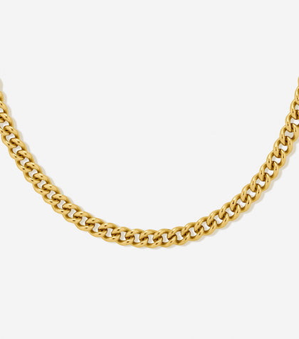 BRUNA The Label Necklace 18k Gold Vermeil / No Gems Casa Necklace