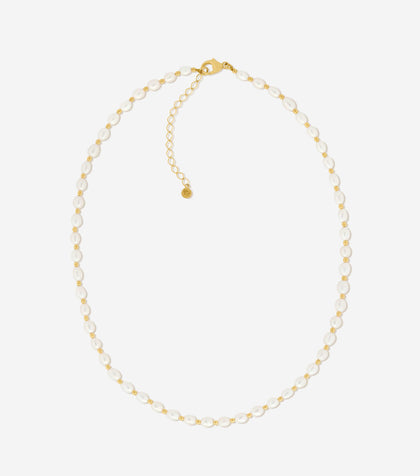 Bruna The Label Necklace 18k Gold Vermeil / Perlen Cassis Necklace