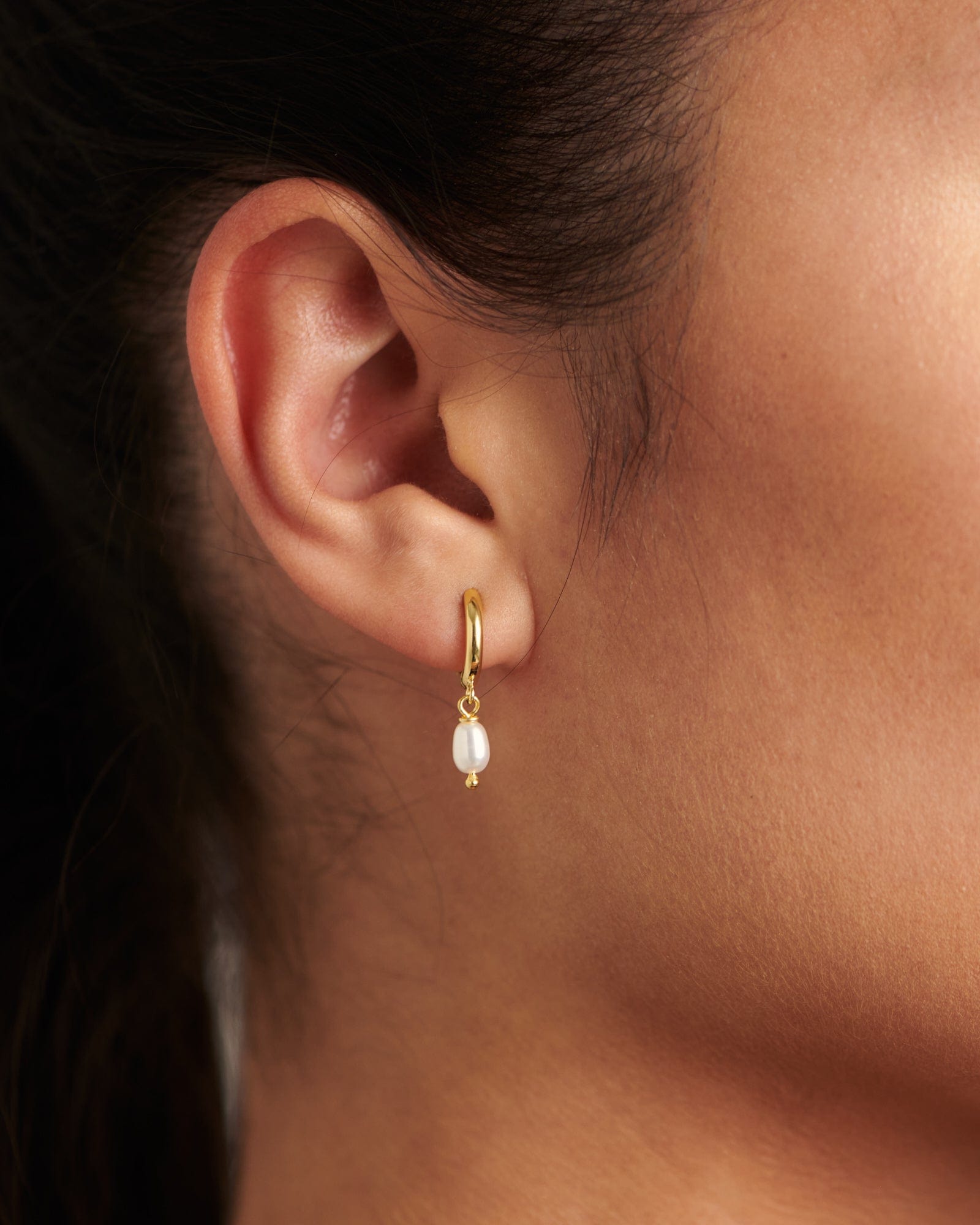 BRUNA The Label Earrings Chamonix Mini Hoops